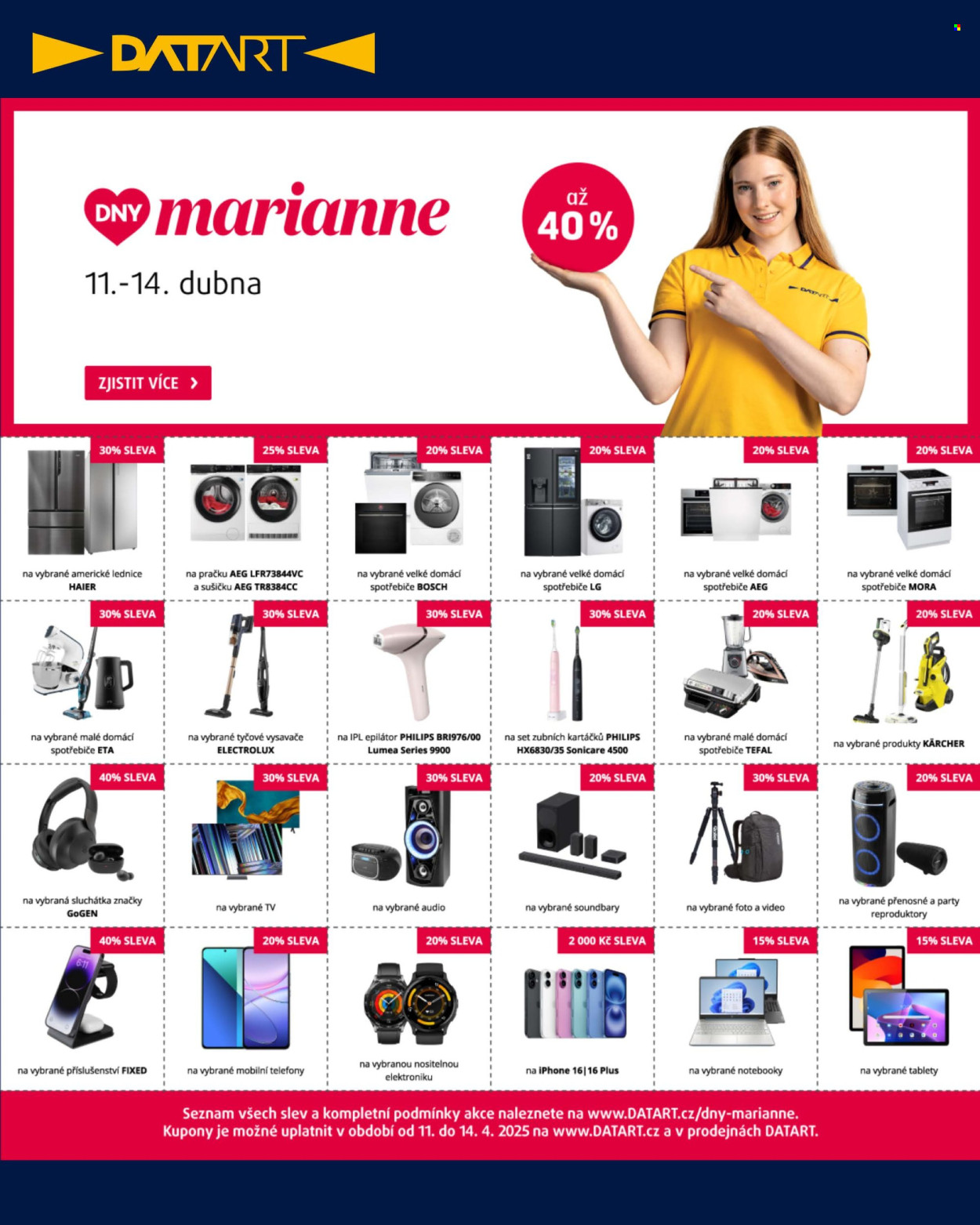 Leták DATART - 11.4.2025 - 14.4.2025. Strana 5