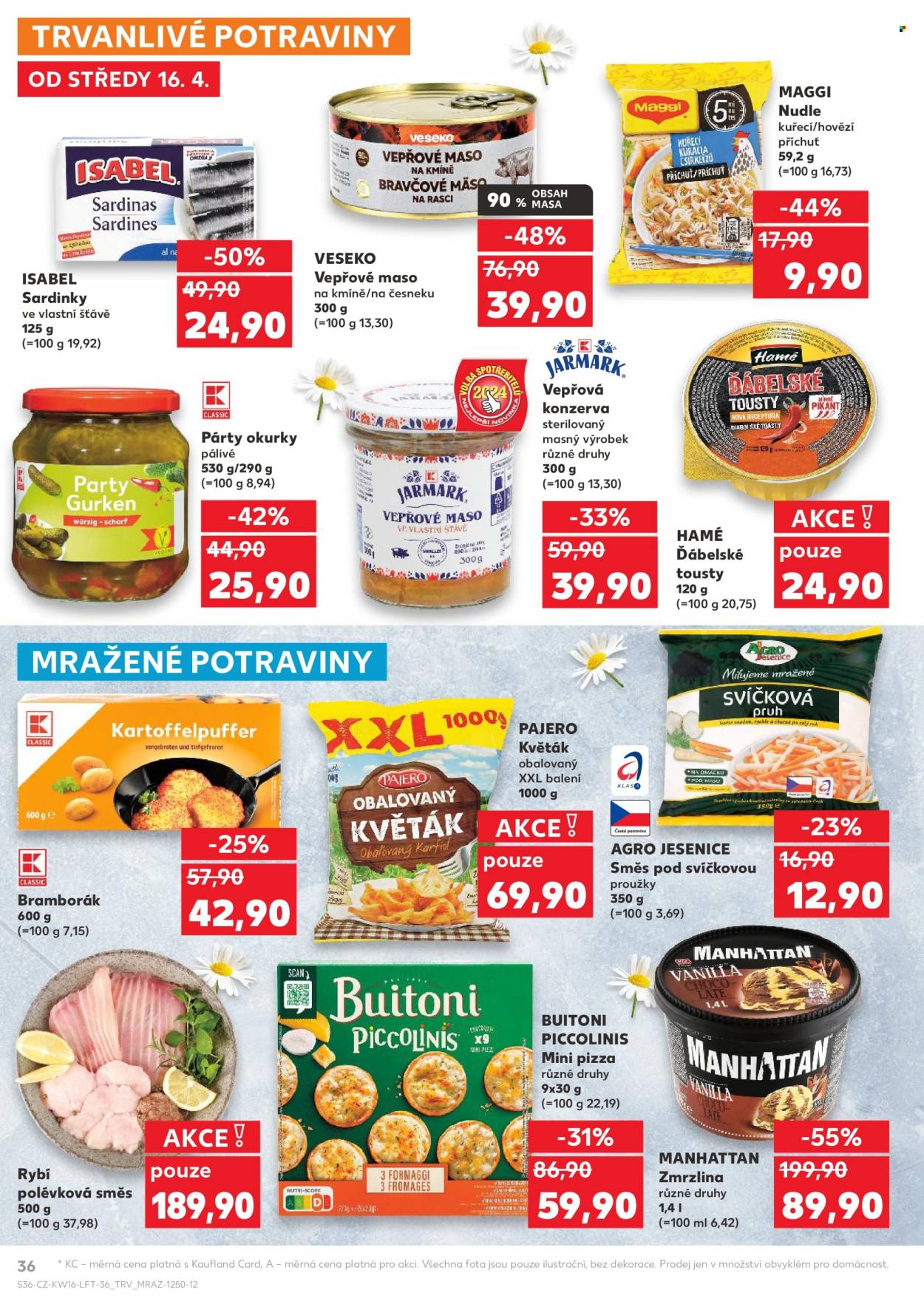 Leták Kaufland - 16.4.2025 - 20.4.2025. Strana 36