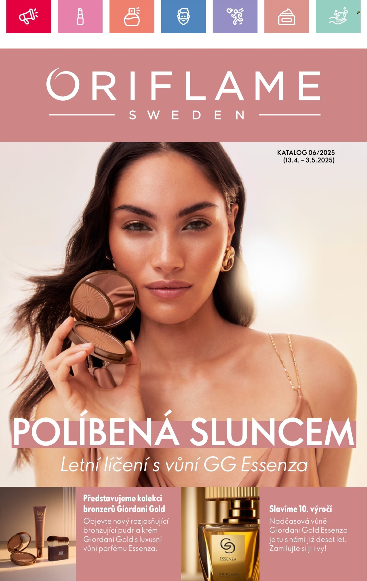 Leták ORIFLAME - 13.4.2025 - 3.5.2025. Strana 1
