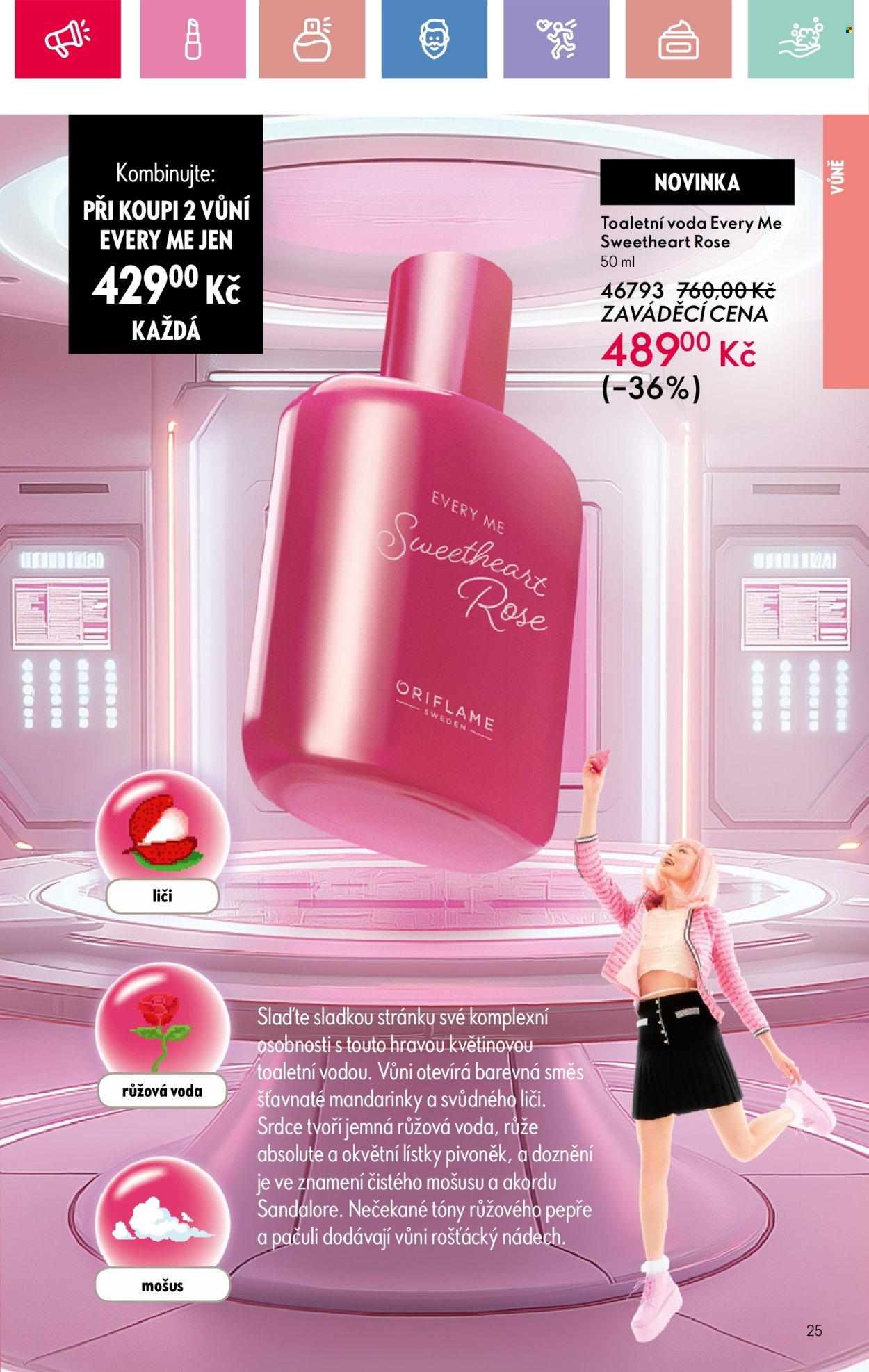 Leták ORIFLAME - 13.4.2025 - 3.5.2025. Strana 25