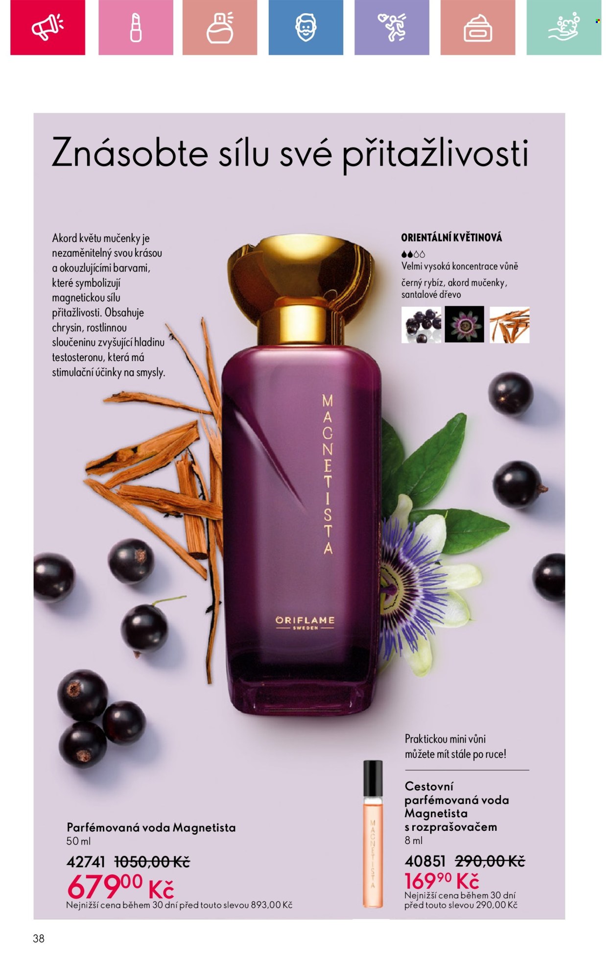 Leták ORIFLAME - 13.4.2025 - 3.5.2025. Strana 38