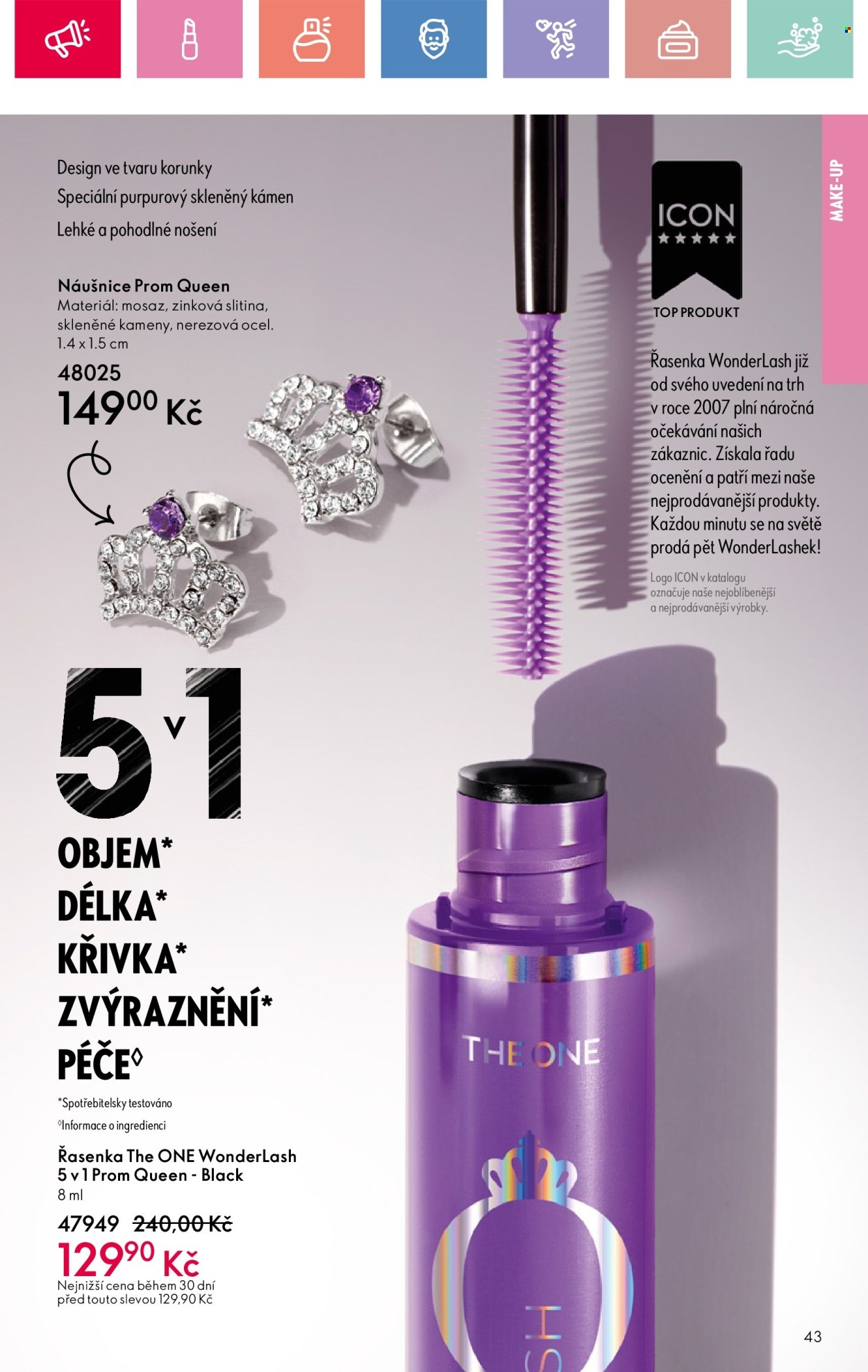 Leták ORIFLAME - 13.4.2025 - 3.5.2025. Strana 43