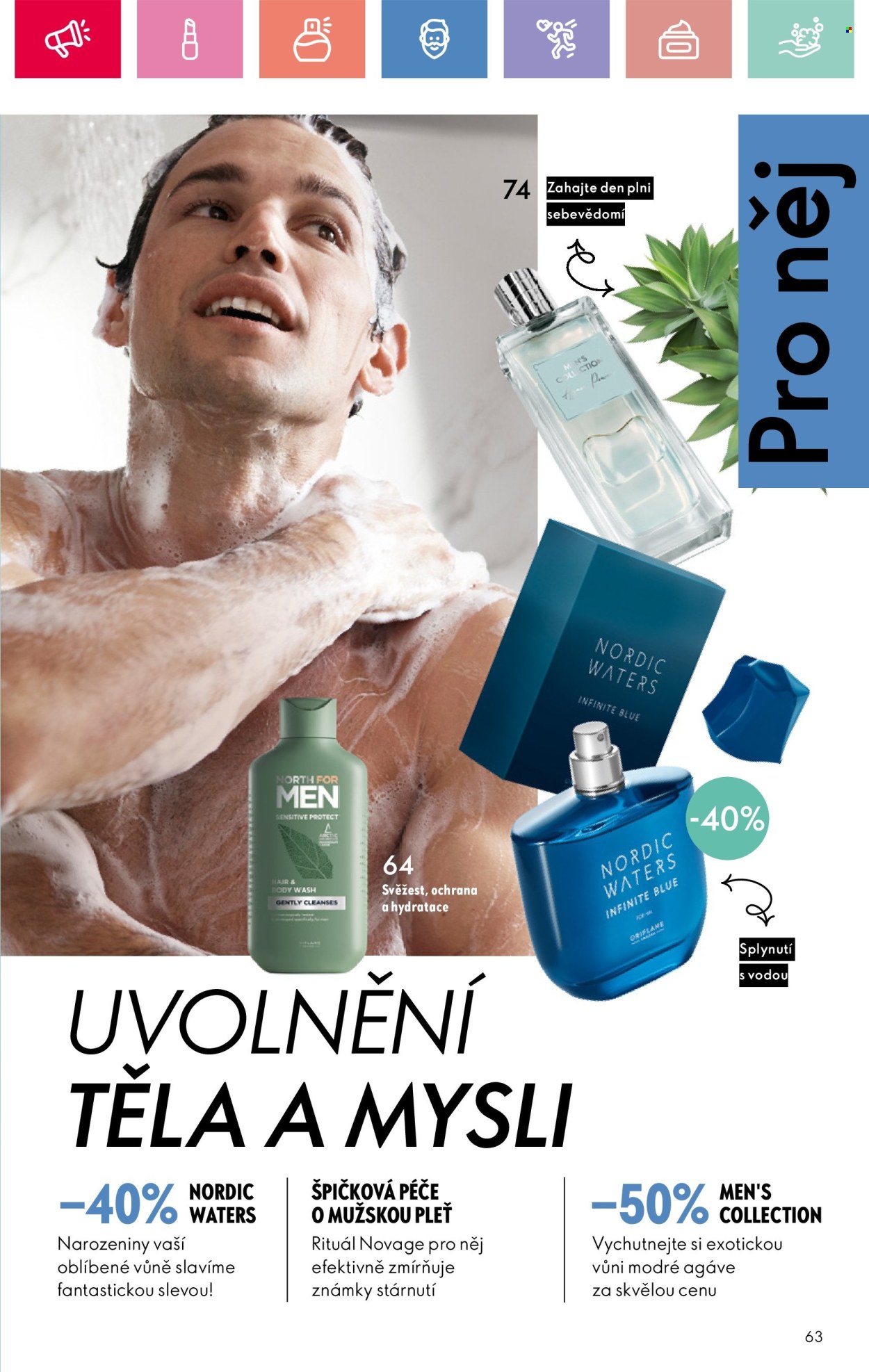 Leták ORIFLAME - 13.4.2025 - 3.5.2025. Strana 63