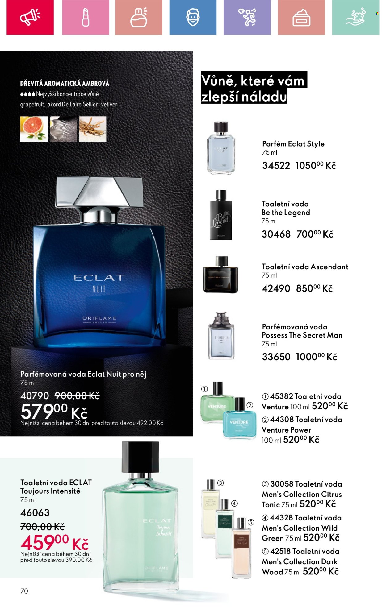 Leták ORIFLAME - 13.4.2025 - 3.5.2025. Strana 70