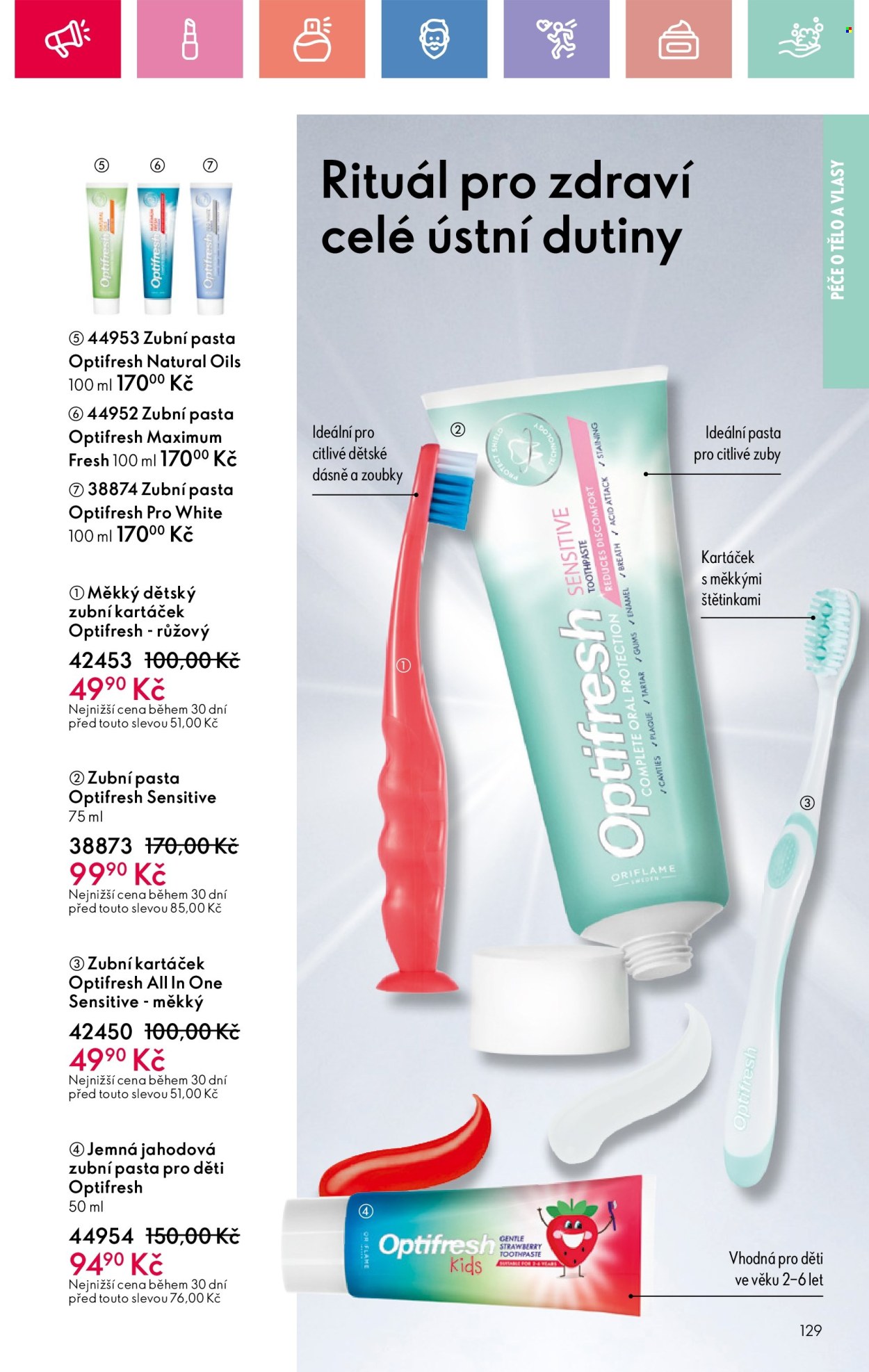 Leták ORIFLAME - 13.4.2025 - 3.5.2025. Strana 127