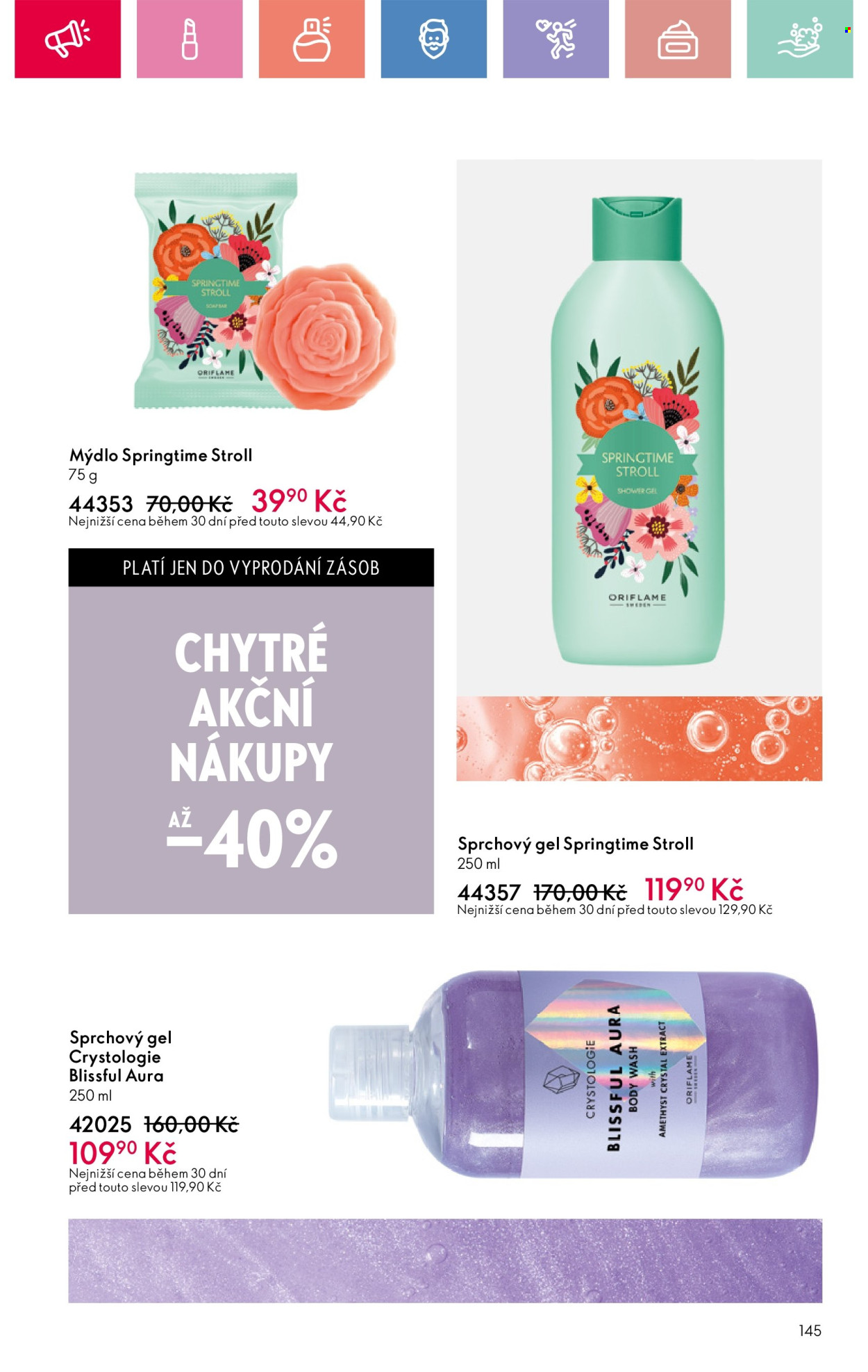Leták ORIFLAME - 13.4.2025 - 3.5.2025. Strana 143