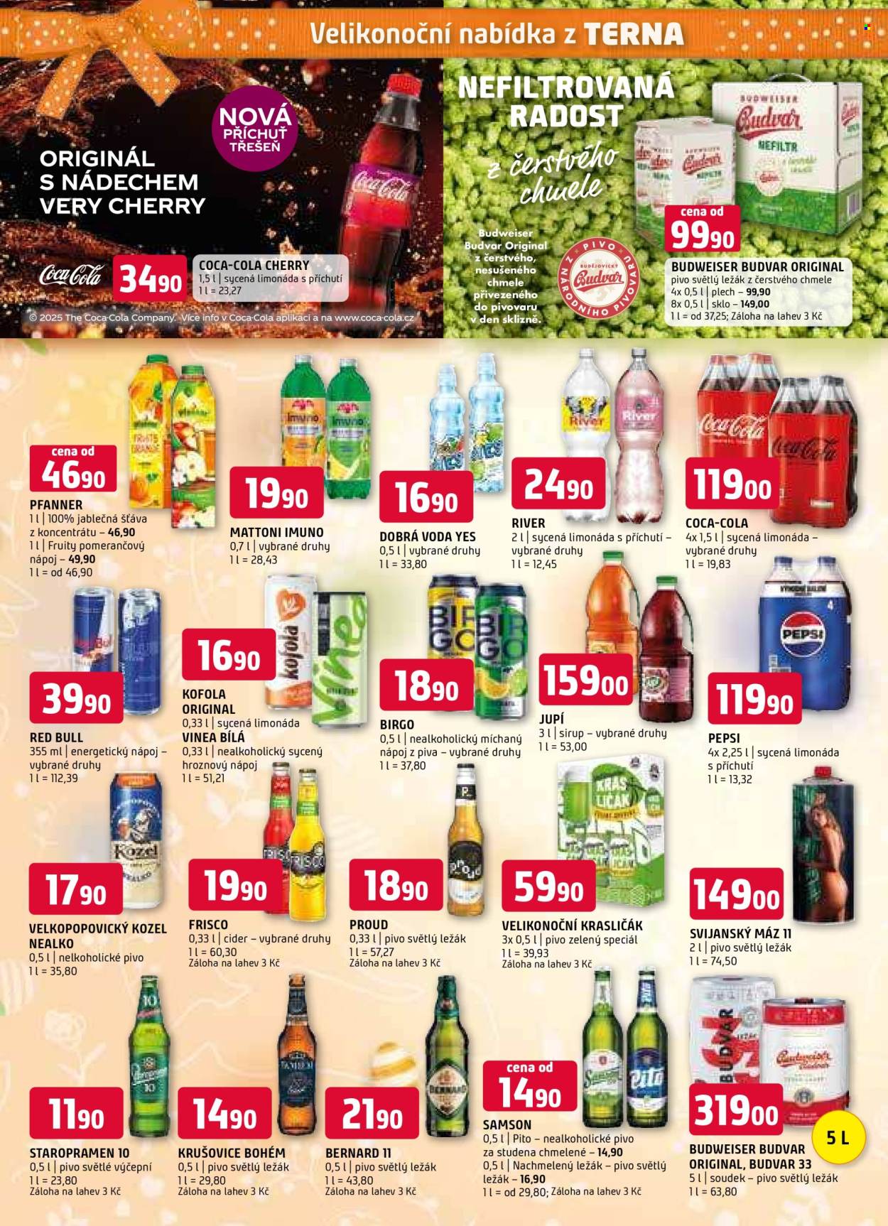 Leták coop TERNO - 16.4.2025 - 22.4.2025. Strana 22
