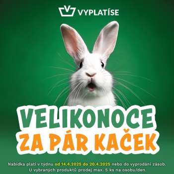 Leták Vyplatíse - 14.4.2025 - 20.4.2025.