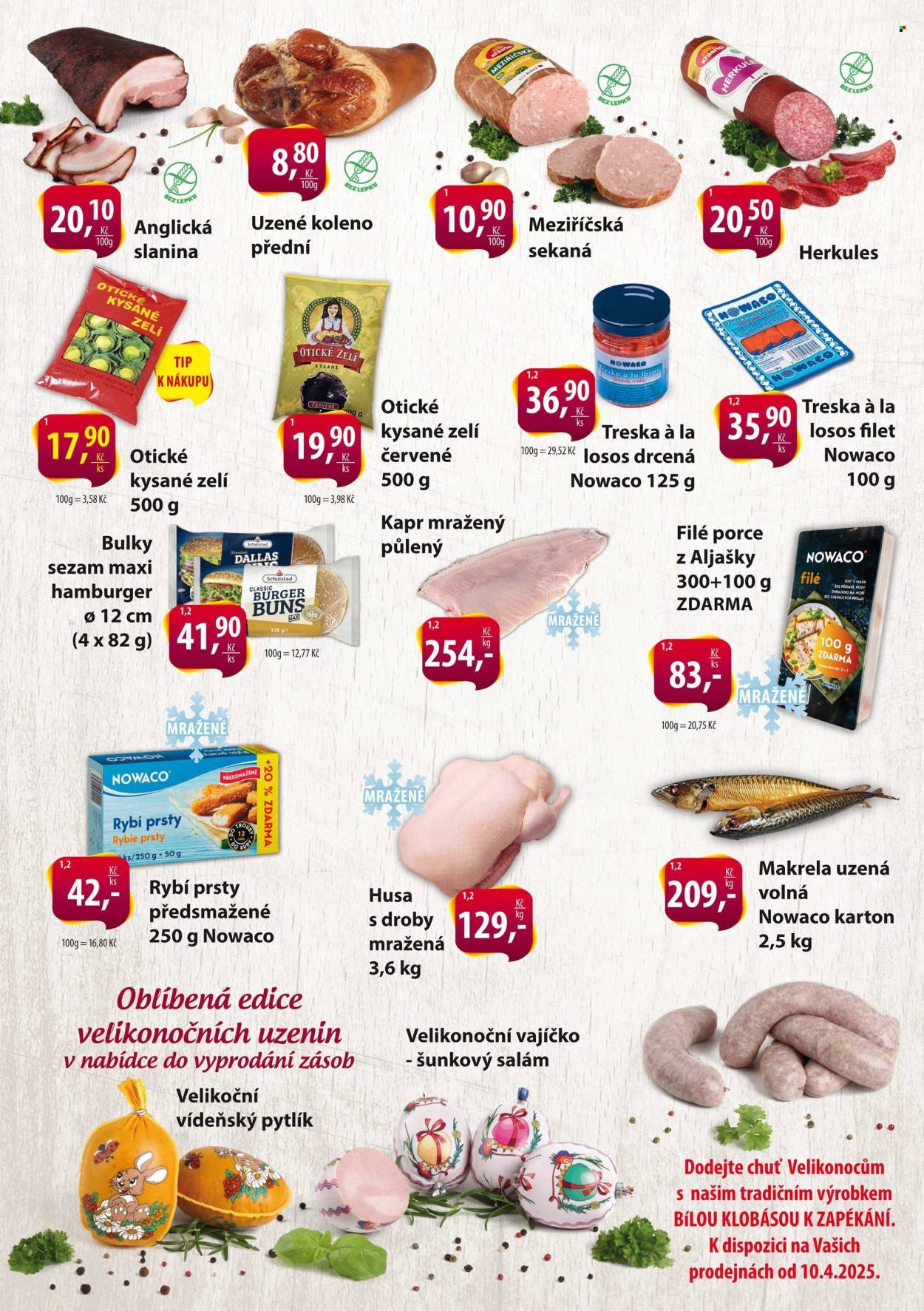 Leták Řeznictví H&H - 14.4.2025 - 27.4.2025. Strana 3