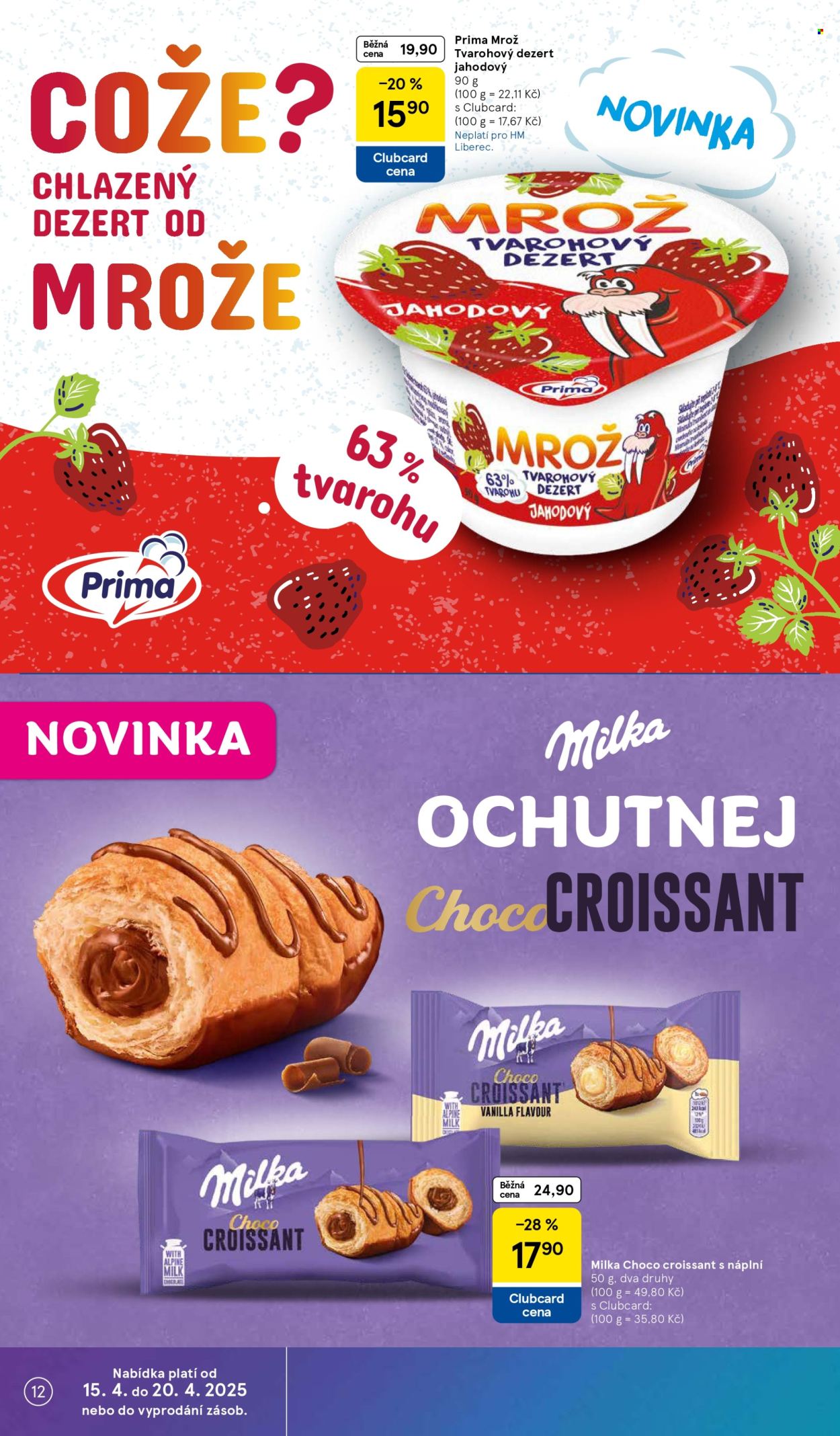 Leták TESCO - 15.4.2025 - 20.4.2025. Strana 12