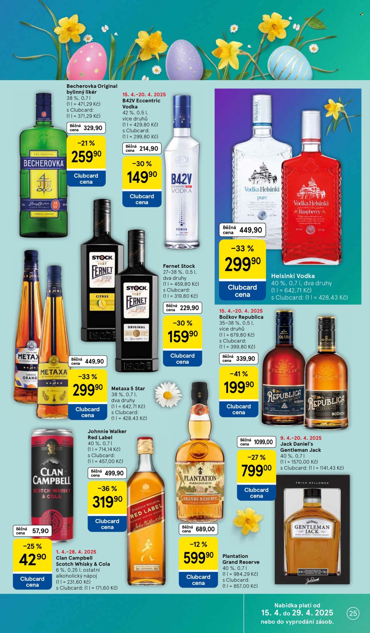 Leták TESCO - 15.4.2025 - 20.4.2025. Strana 25