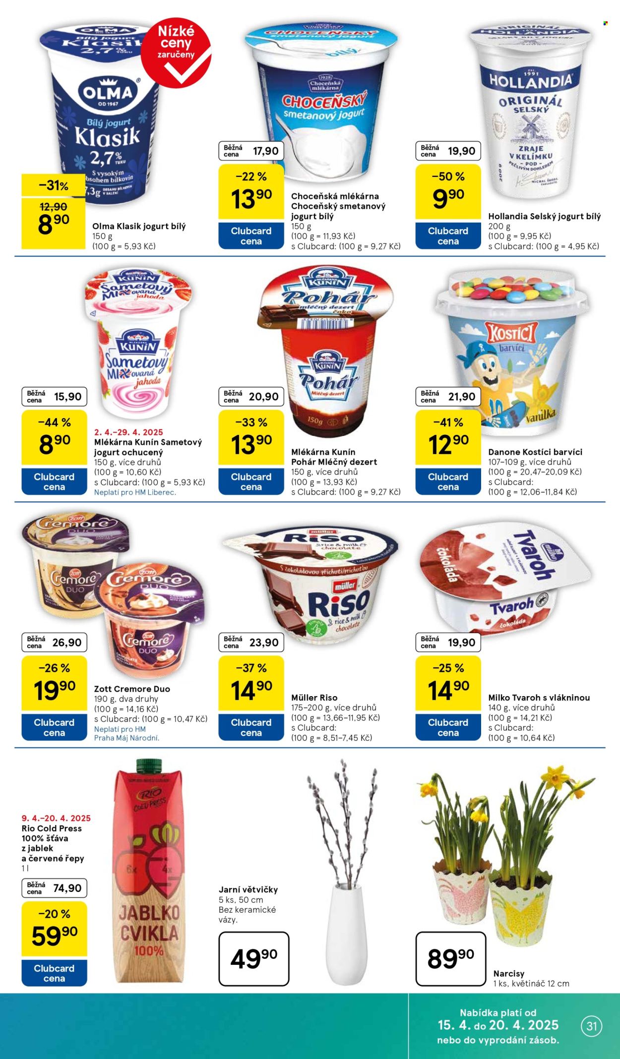 Leták TESCO - 15.4.2025 - 20.4.2025. Strana 31