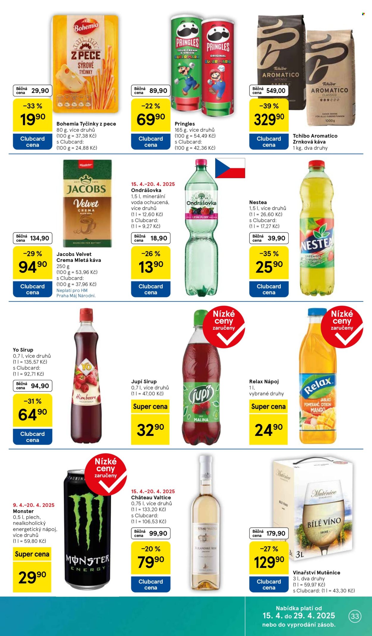 Leták TESCO - 15.4.2025 - 20.4.2025. Strana 33