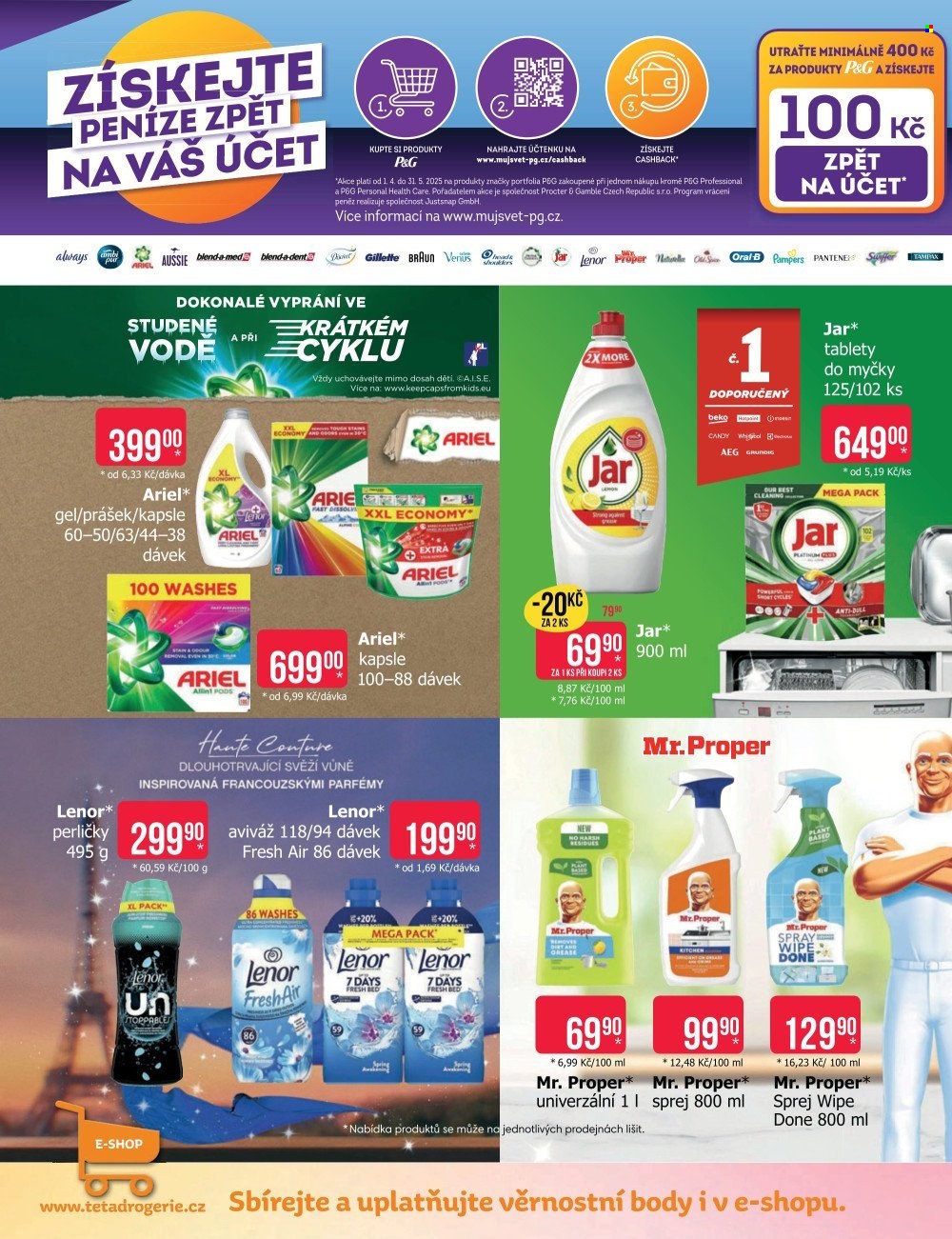 Leták Teta drogerie - 10.4.2025 - 5.5.2025. Strana 8