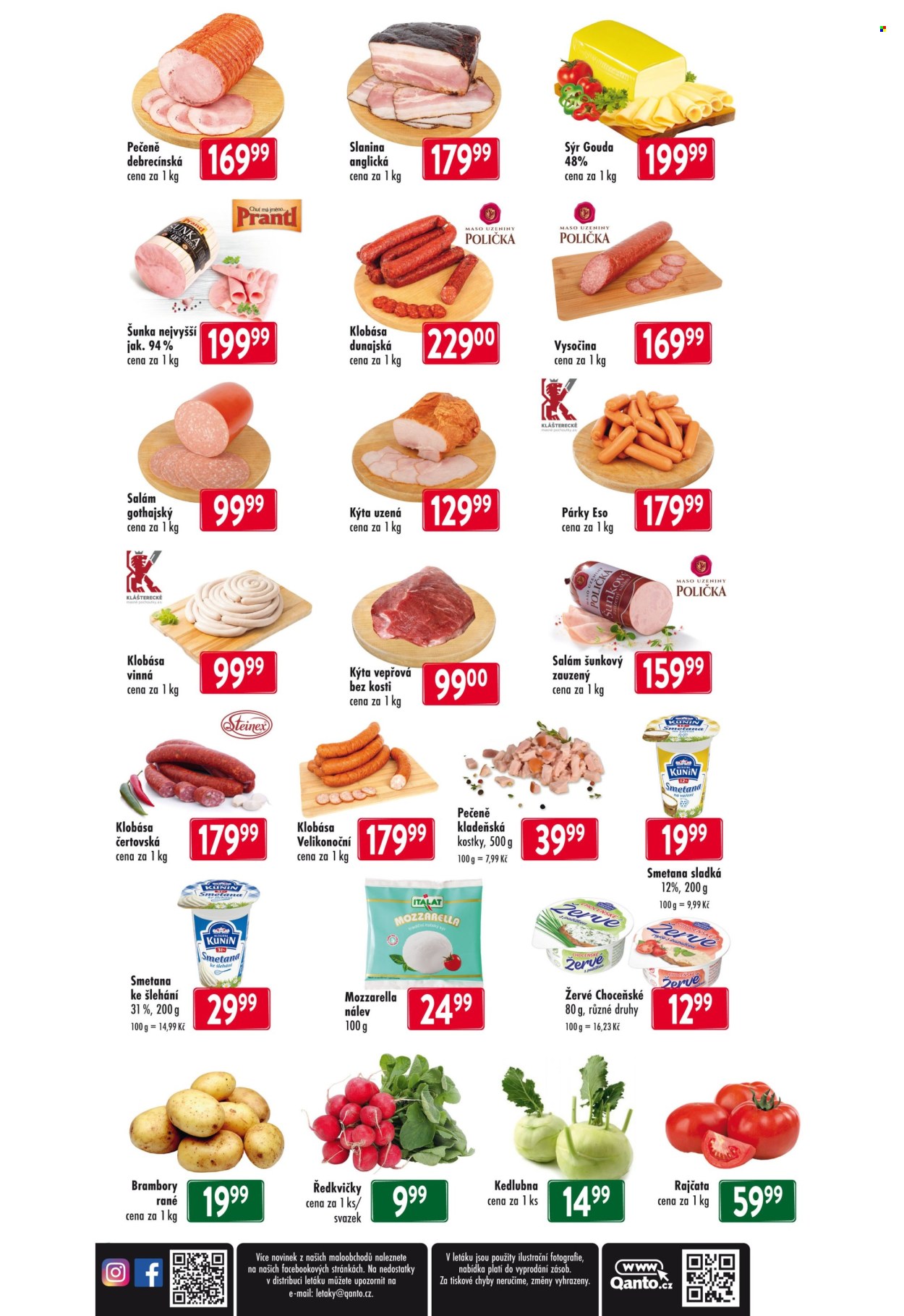 Leták Qanto market - 17.4.2025 - 23.4.2025. Strana 4