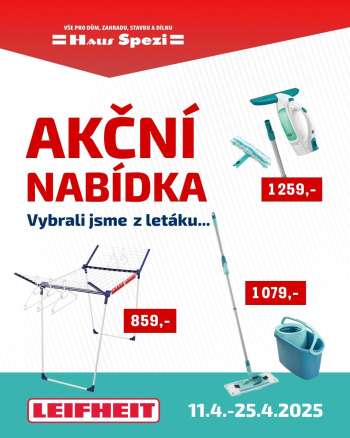 Leták Haus Spezi - 11.4.2025 - 25.4.2025.