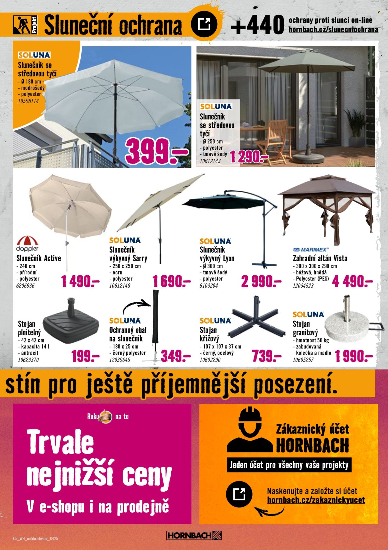 Leták HORNBACH - 16.4.2025 - 30.4.2025. Strana 5