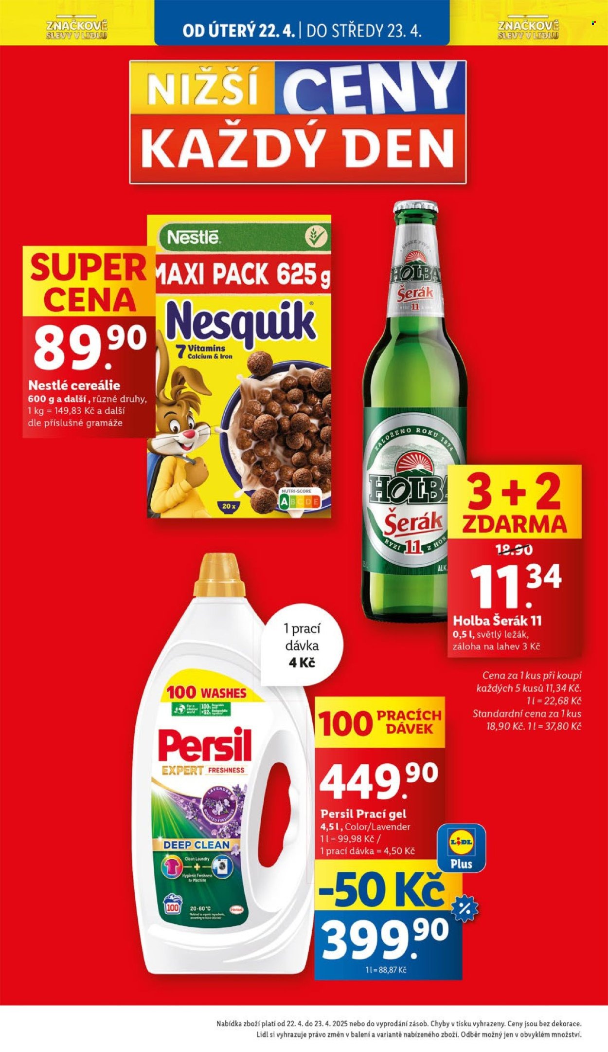 Leták Lidl - 22.4.2025 - 27.4.2025. Strana 2