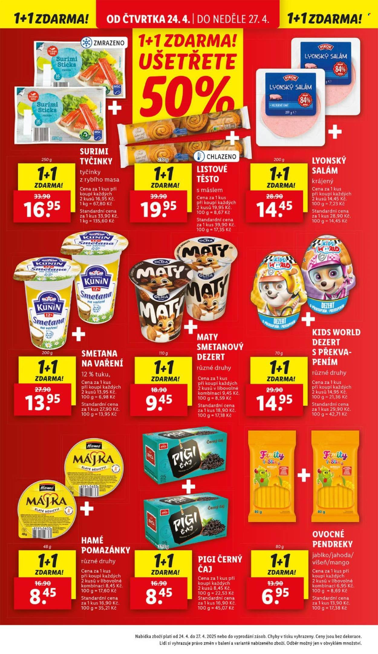 Leták Lidl - 24.4.2025 - 27.4.2025. Strana 18