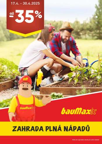 Leták Baumax - 17.4.2025 - 30.4.2025.