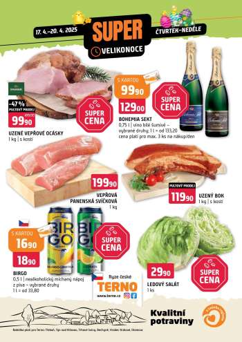 Leták coop TERNO - 17.4.2025 - 20.4.2025.