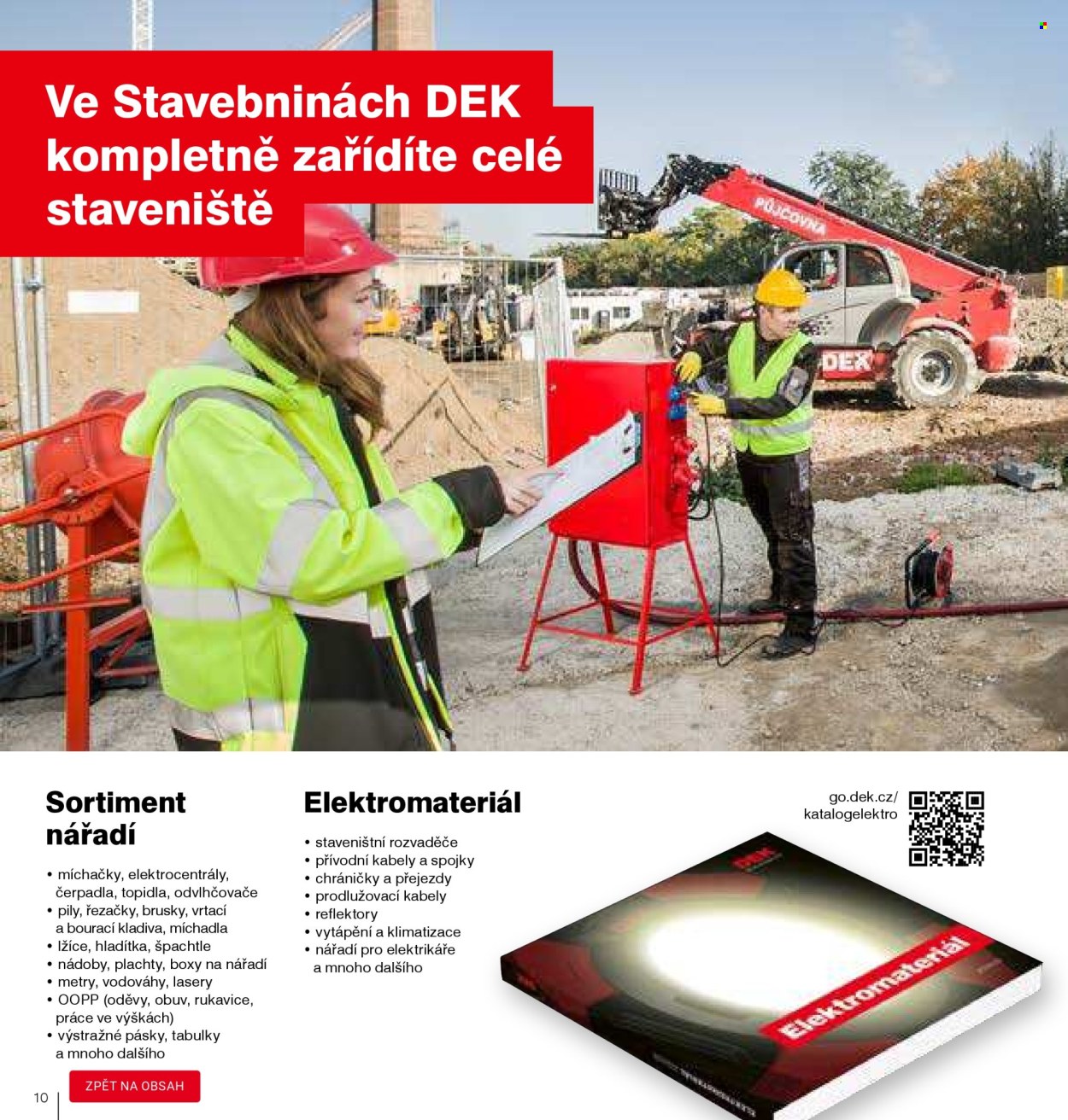 Leták DEK. Strana 12