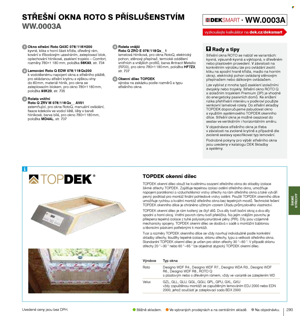 Leták DEK. Strana 295