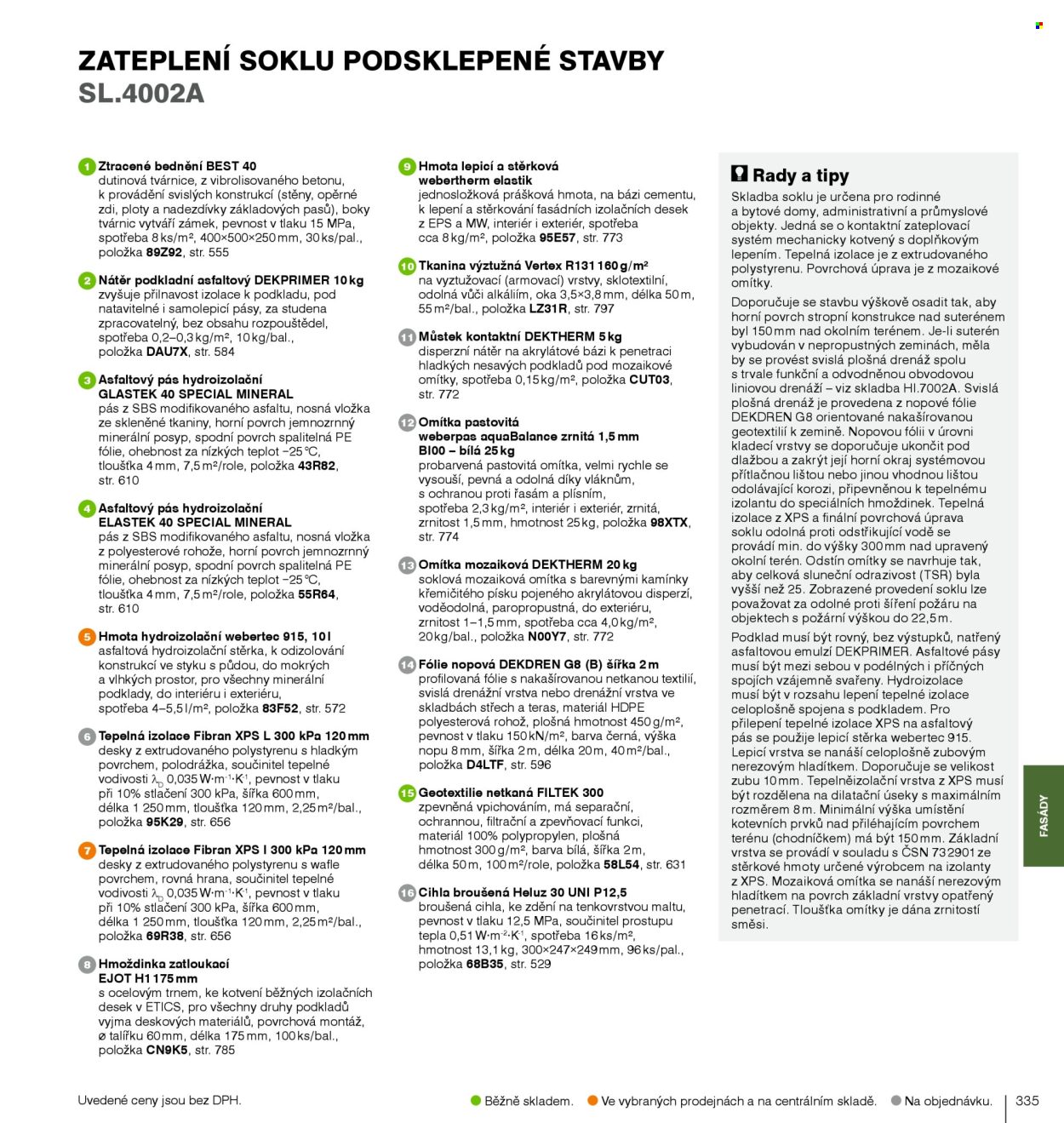 Leták DEK. Strana 337