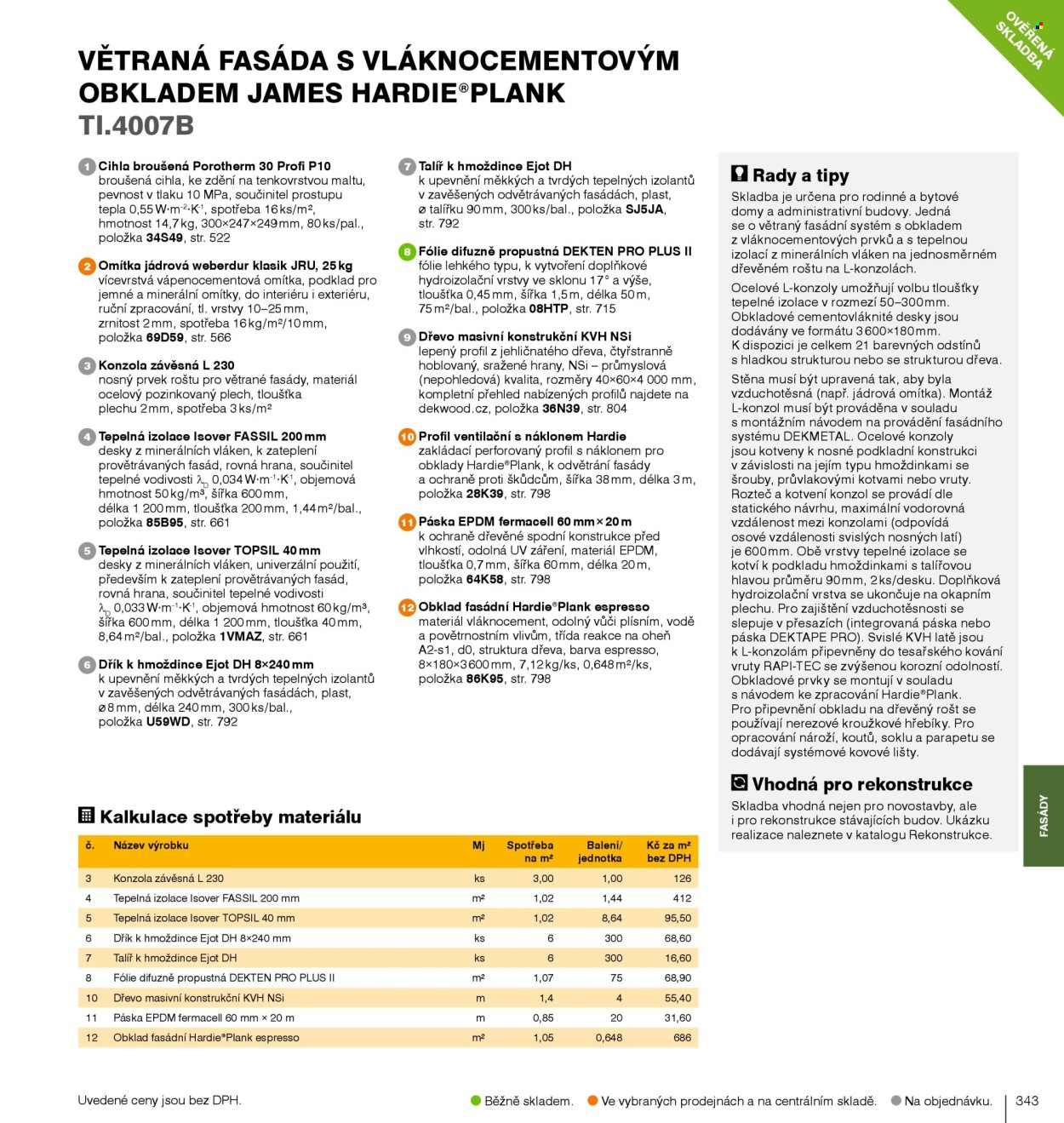 Leták DEK. Strana 345