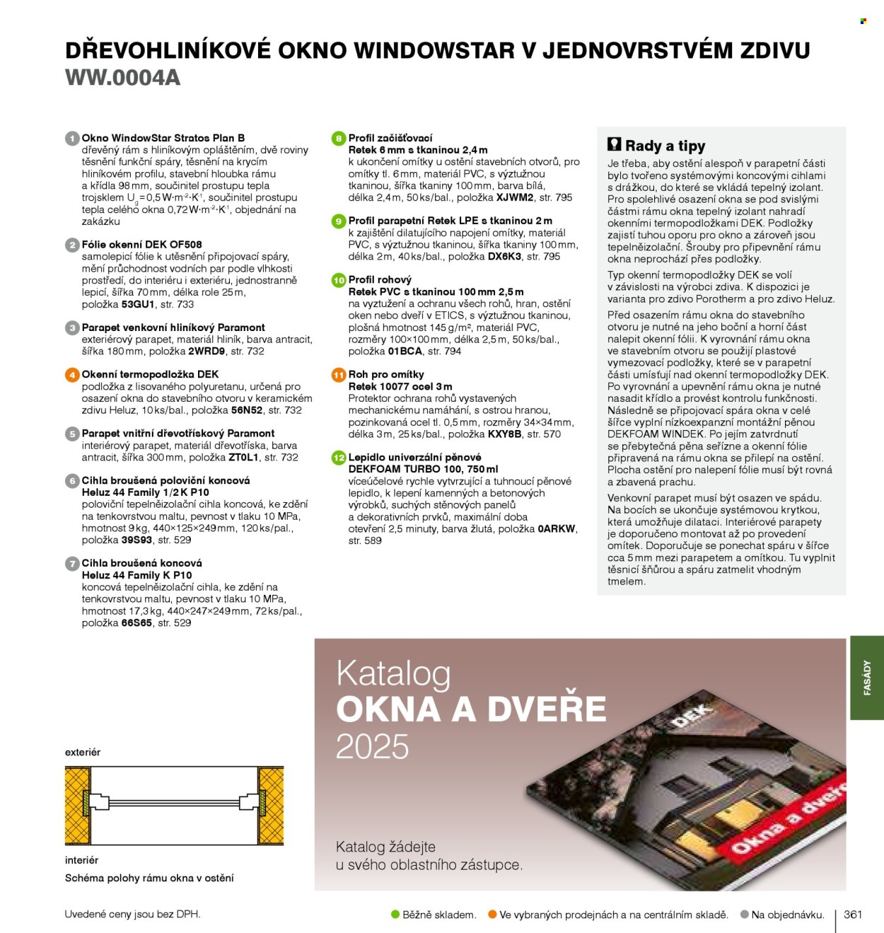 Leták DEK. Strana 363