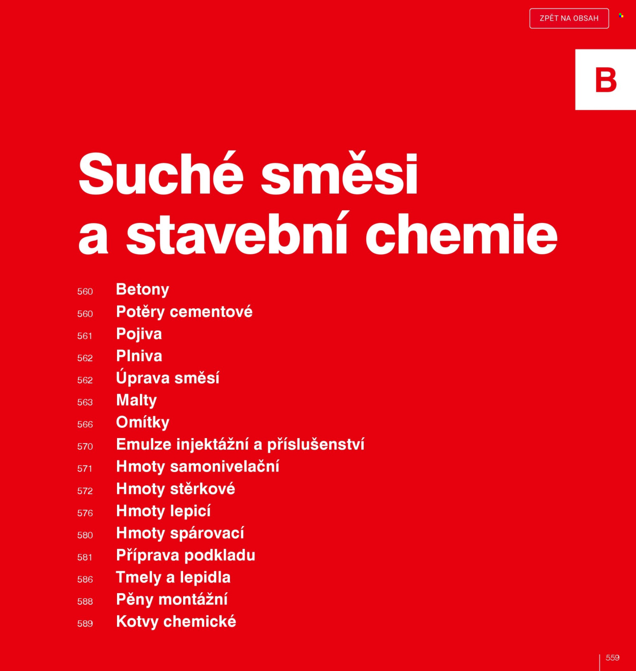 Leták DEK. Strana 561