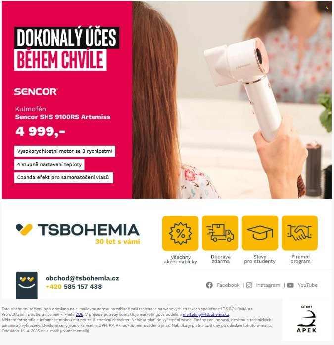 Leták T.S. BOHEMIA - 16.4.2025 - 18.4.2025. Strana 10