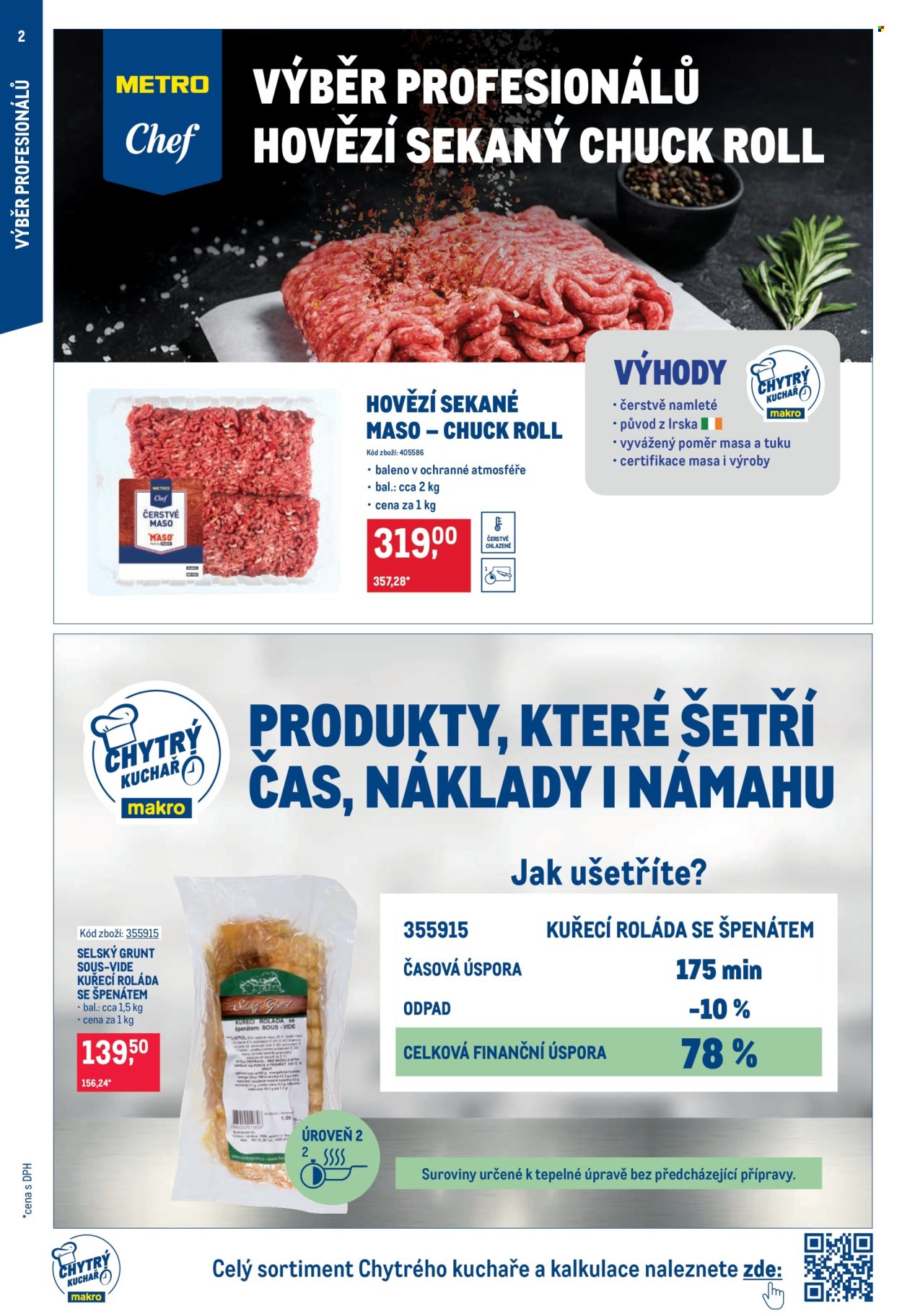 Leták MAKRO - 23.4.2025 - 6.5.2025. Strana 2