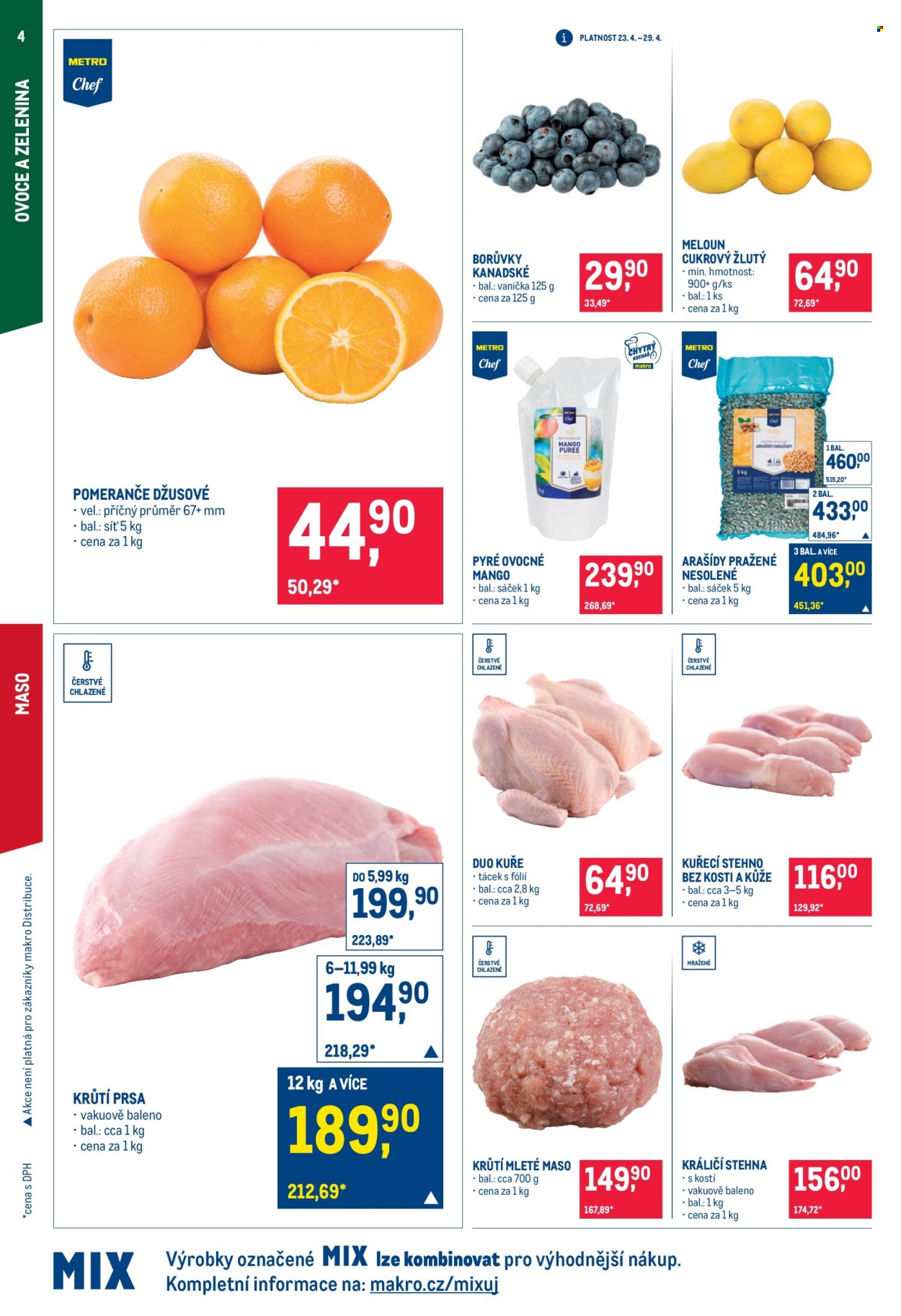 Leták MAKRO - 23.4.2025 - 6.5.2025. Strana 4