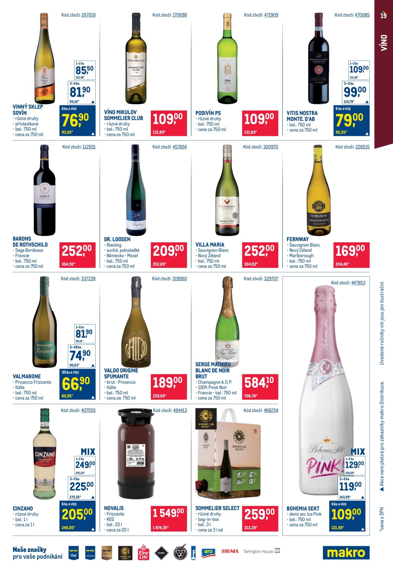 Leták MAKRO - 23.4.2025 - 6.5.2025. Strana 19