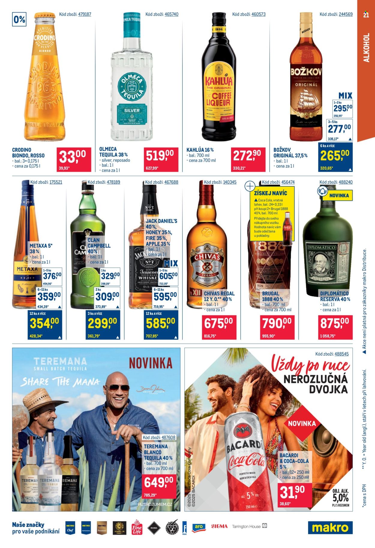 Leták MAKRO - 23.4.2025 - 6.5.2025. Strana 21