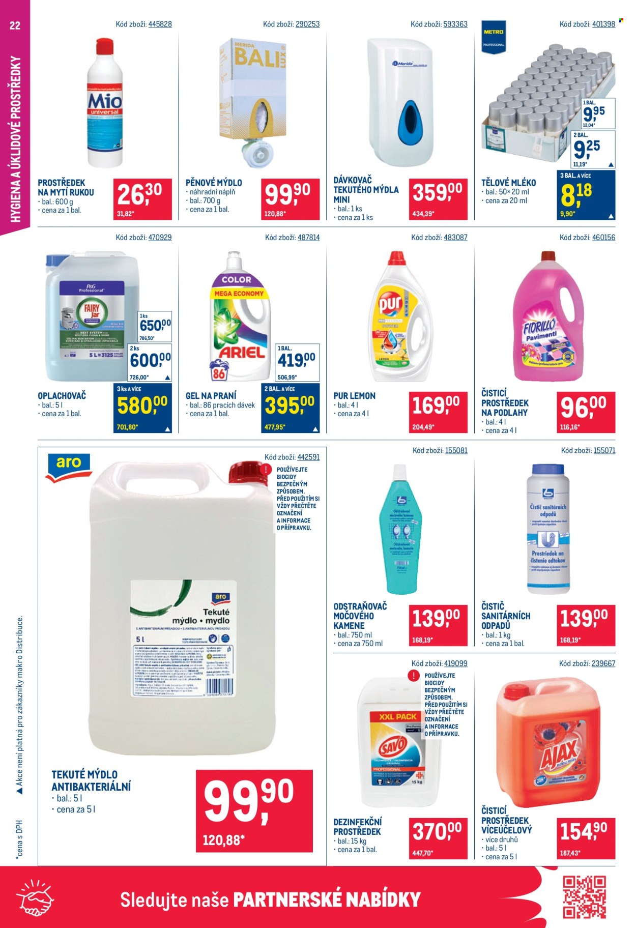 Leták MAKRO - 23.4.2025 - 6.5.2025. Strana 22