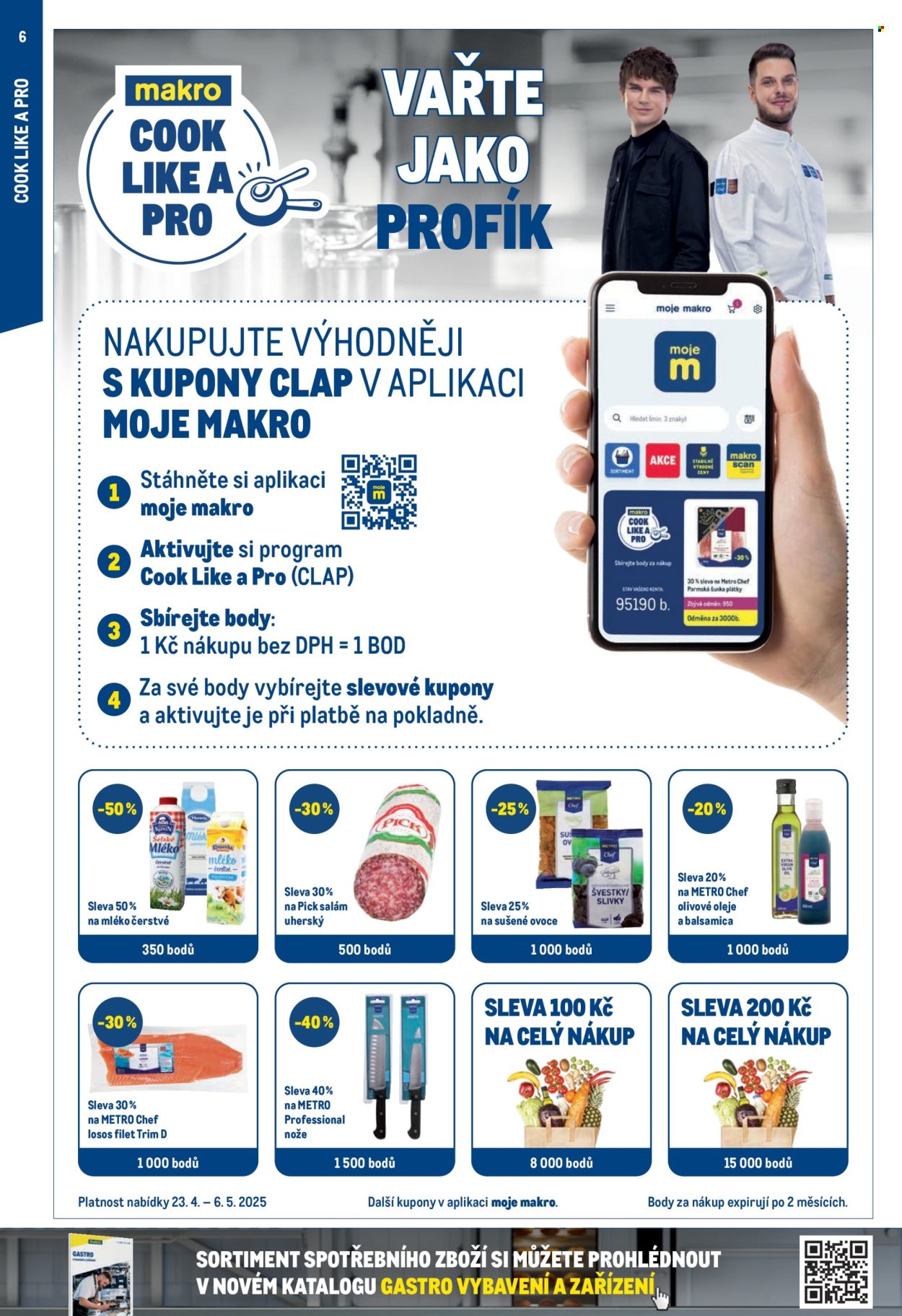 Leták MAKRO - 23.4.2025 - 6.5.2025. Strana 6