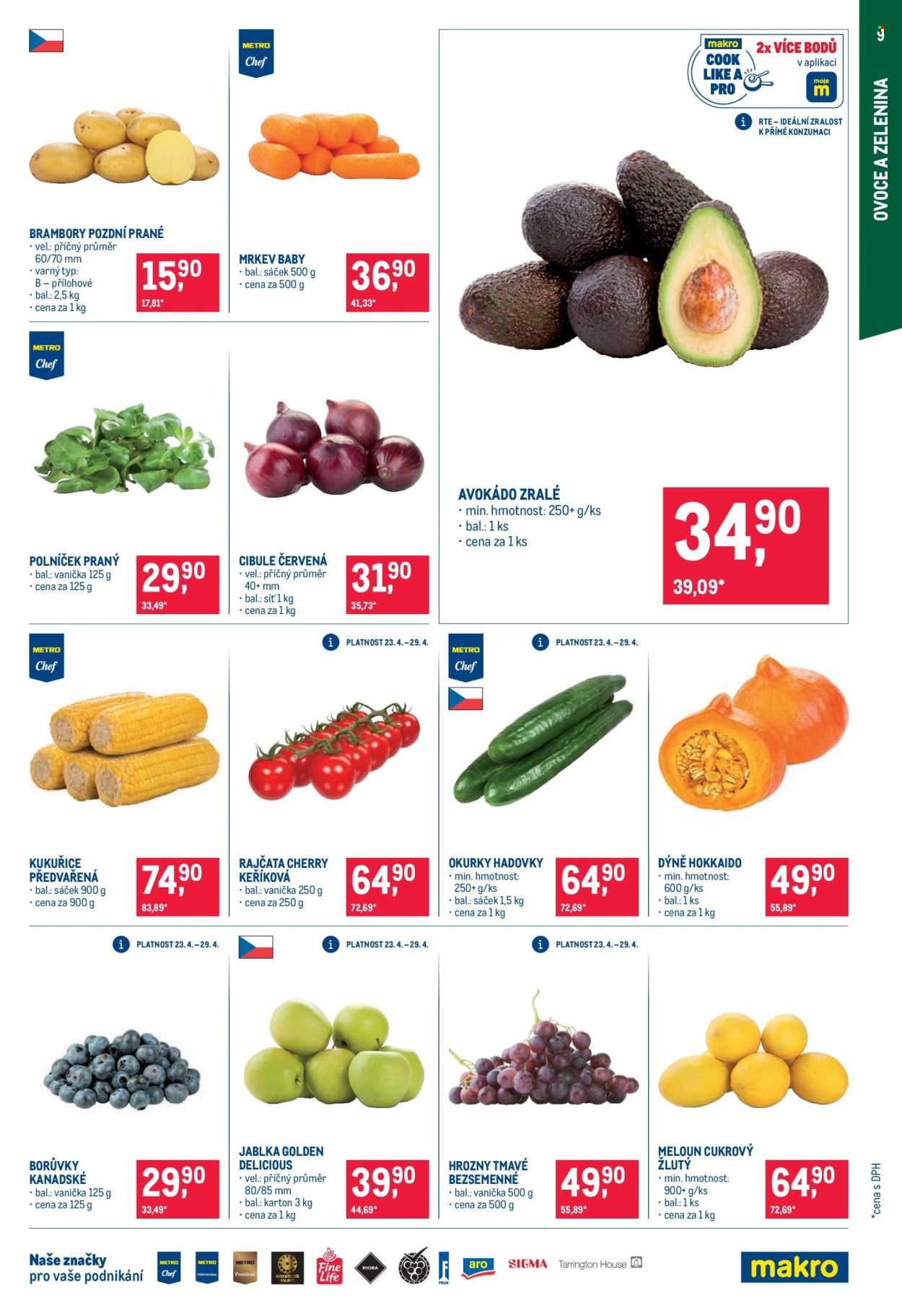 Leták MAKRO - 23.4.2025 - 6.5.2025. Strana 9