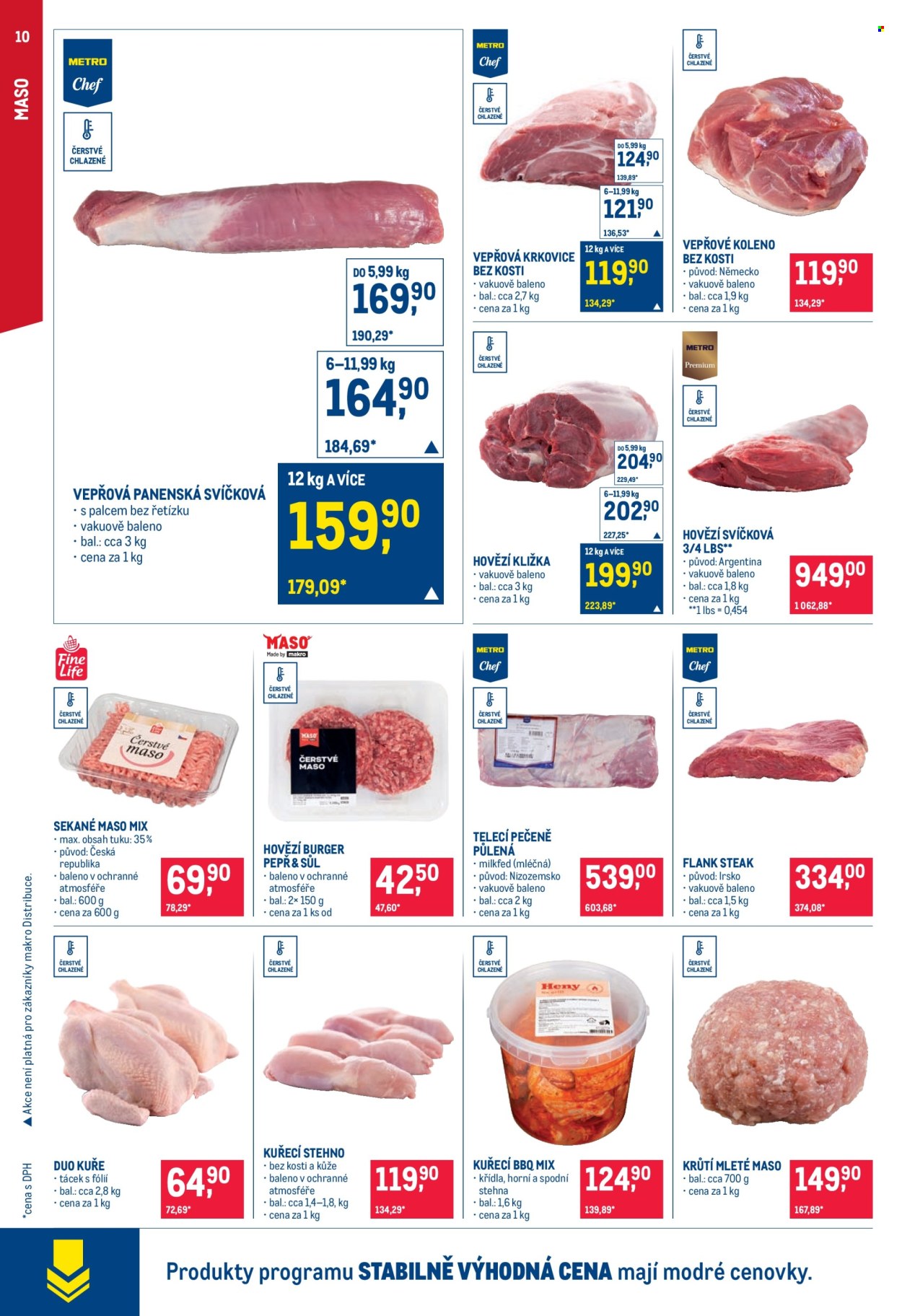 Leták MAKRO - 23.4.2025 - 6.5.2025. Strana 10