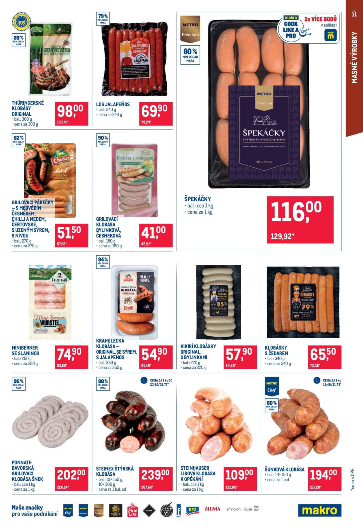 Leták MAKRO - 23.4.2025 - 6.5.2025. Strana 11