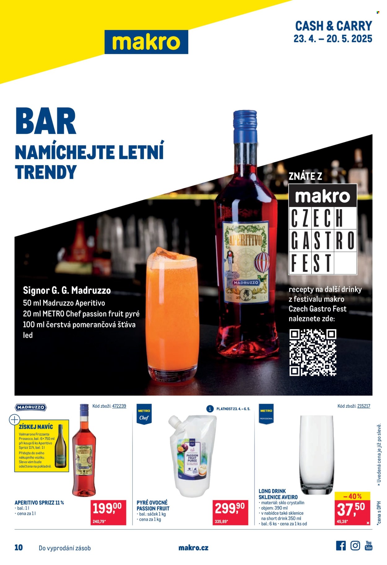 Leták MAKRO - 23.4.2025 - 20.5.2025. Strana 1