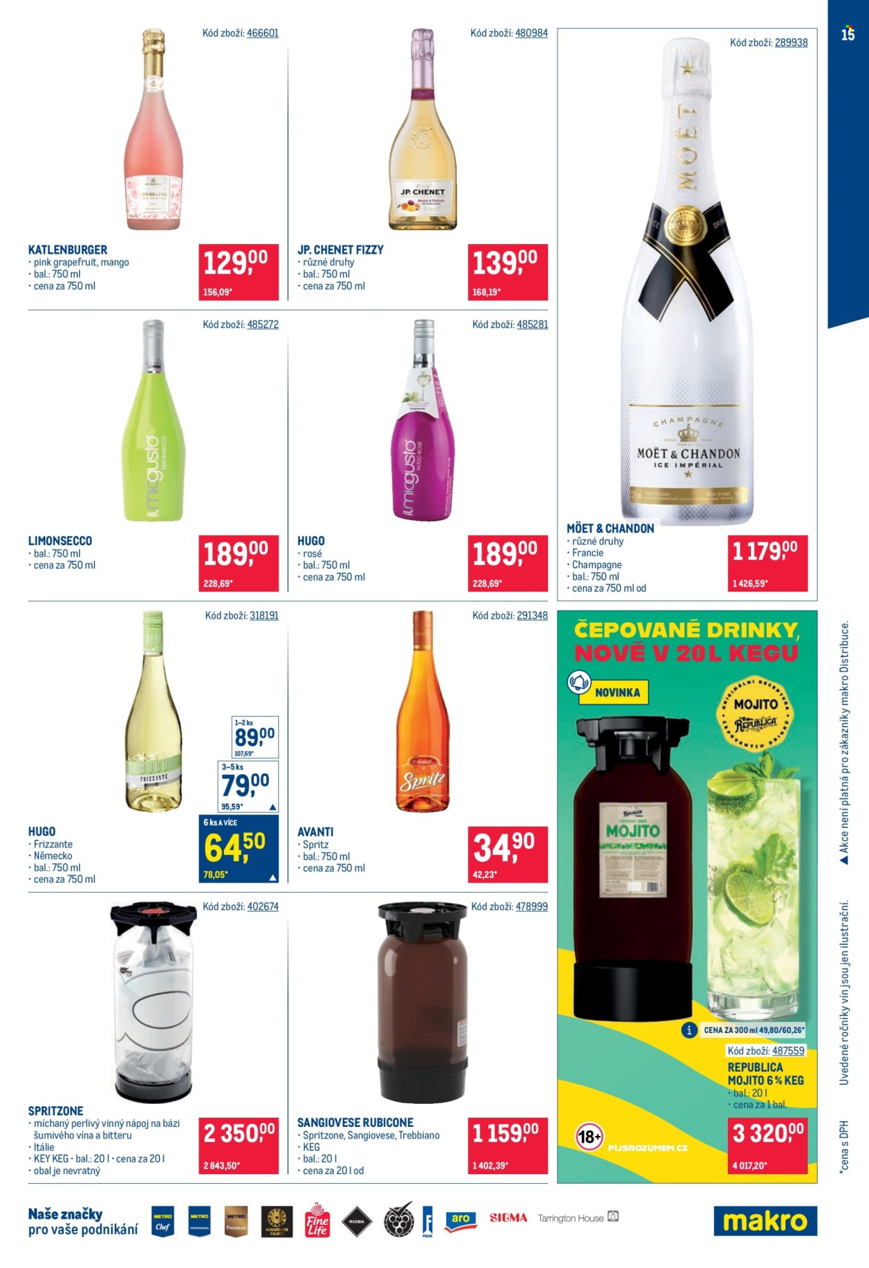 Leták MAKRO - 23.4.2025 - 20.5.2025. Strana 15
