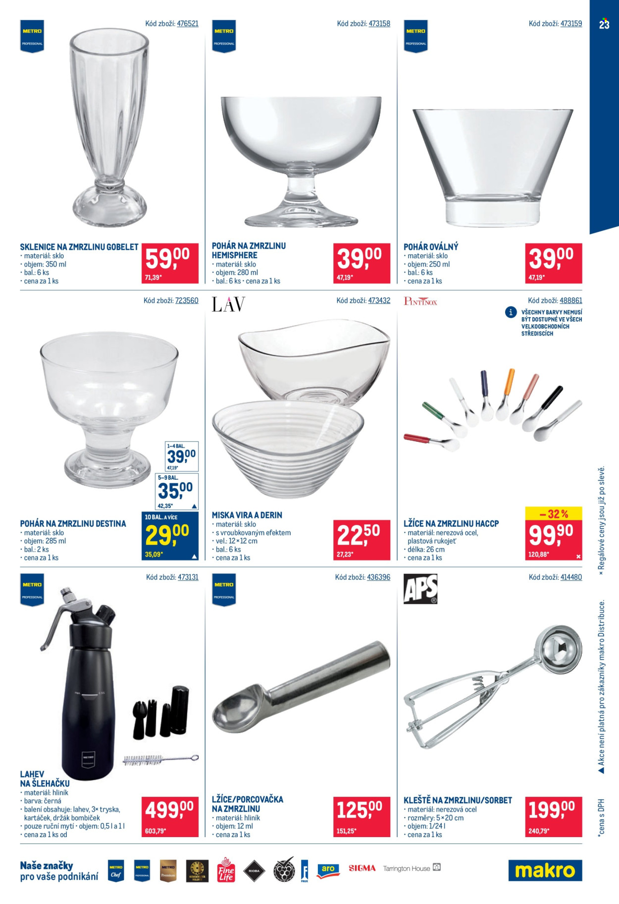 Leták MAKRO - 23.4.2025 - 20.5.2025. Strana 23