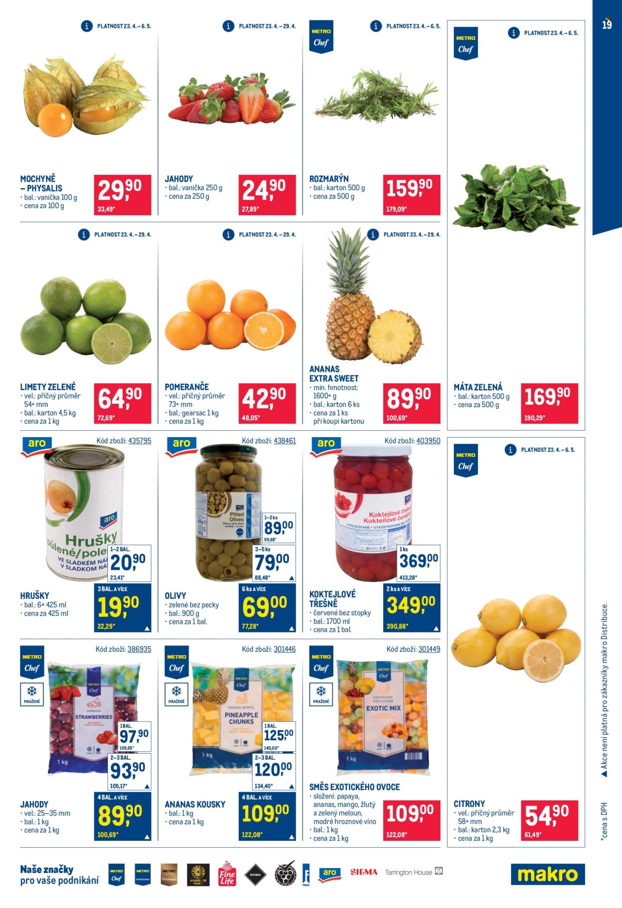 Leták MAKRO - 23.4.2025 - 20.5.2025. Strana 19