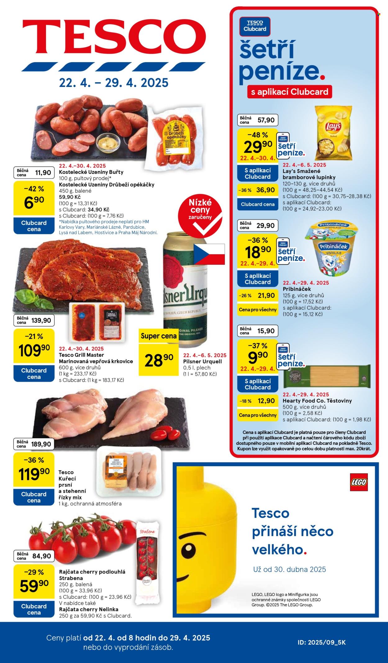 Leták TESCO - 22.4.2025 - 29.4.2025. Strana 1