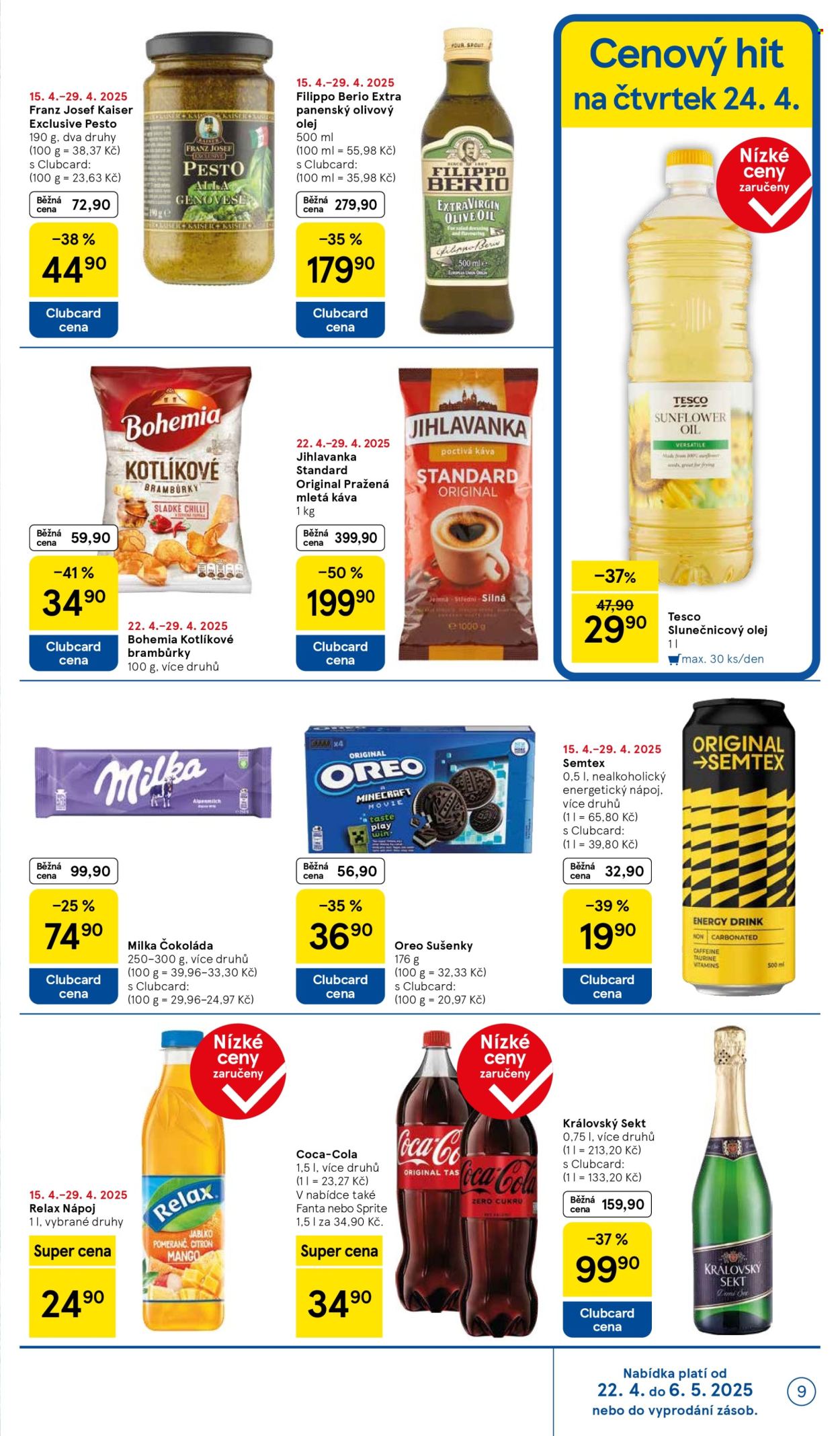 Leták TESCO - 22.4.2025 - 29.4.2025. Strana 9