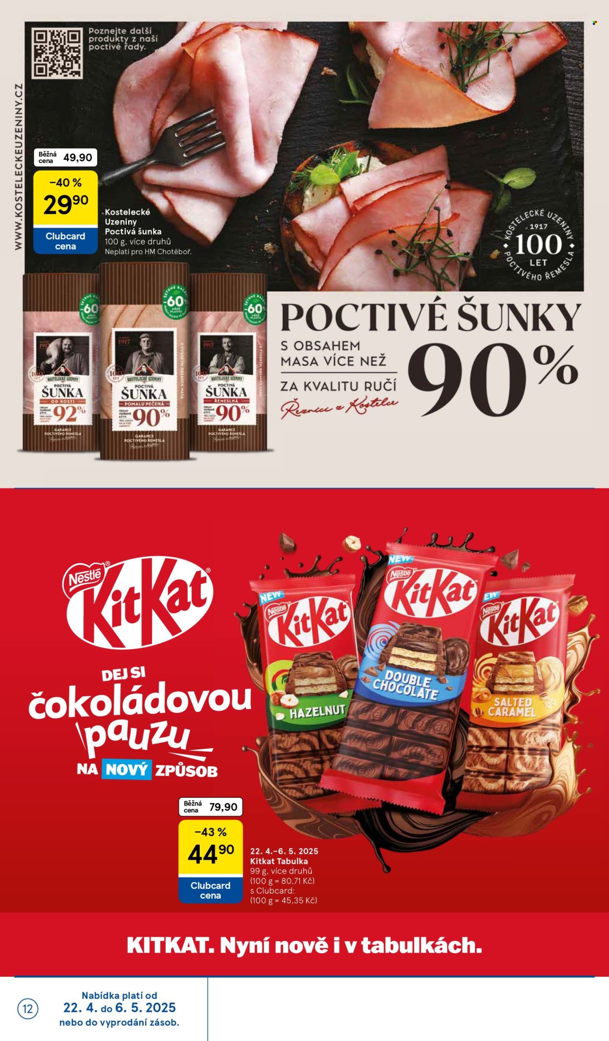 Leták TESCO - 22.4.2025 - 29.4.2025. Strana 12