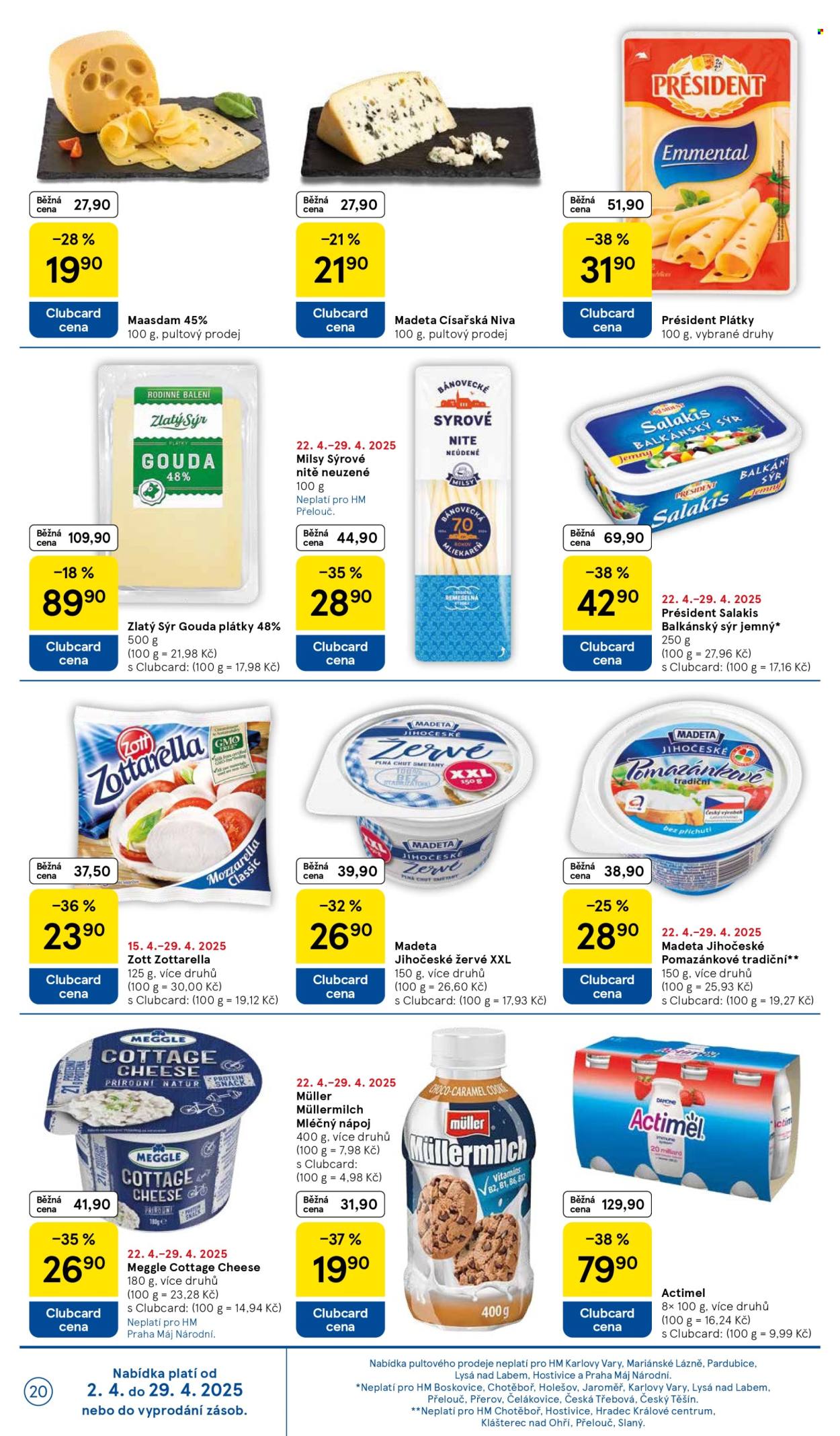 Leták TESCO - 22.4.2025 - 29.4.2025. Strana 20