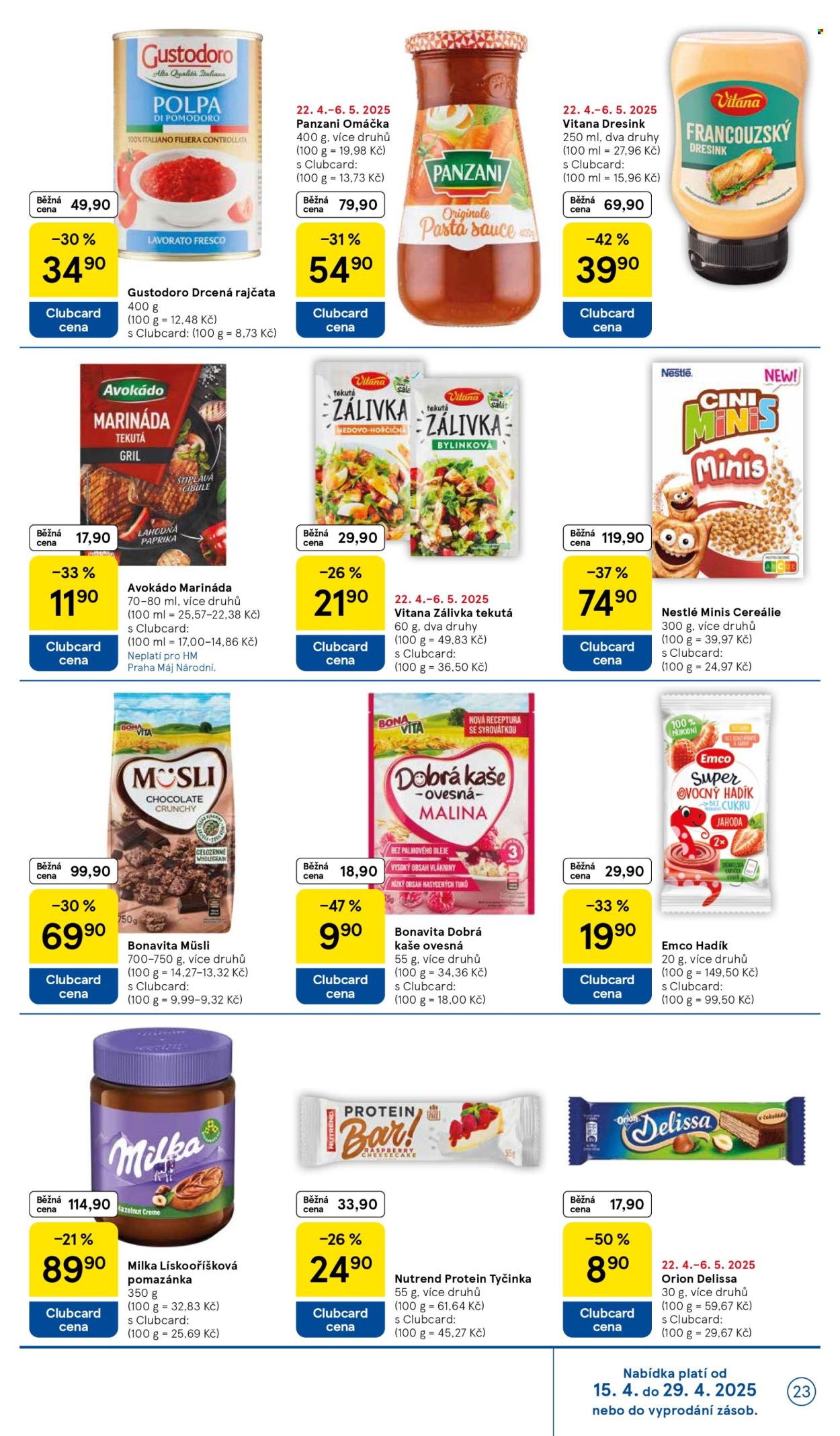 Leták TESCO - 22.4.2025 - 29.4.2025. Strana 23